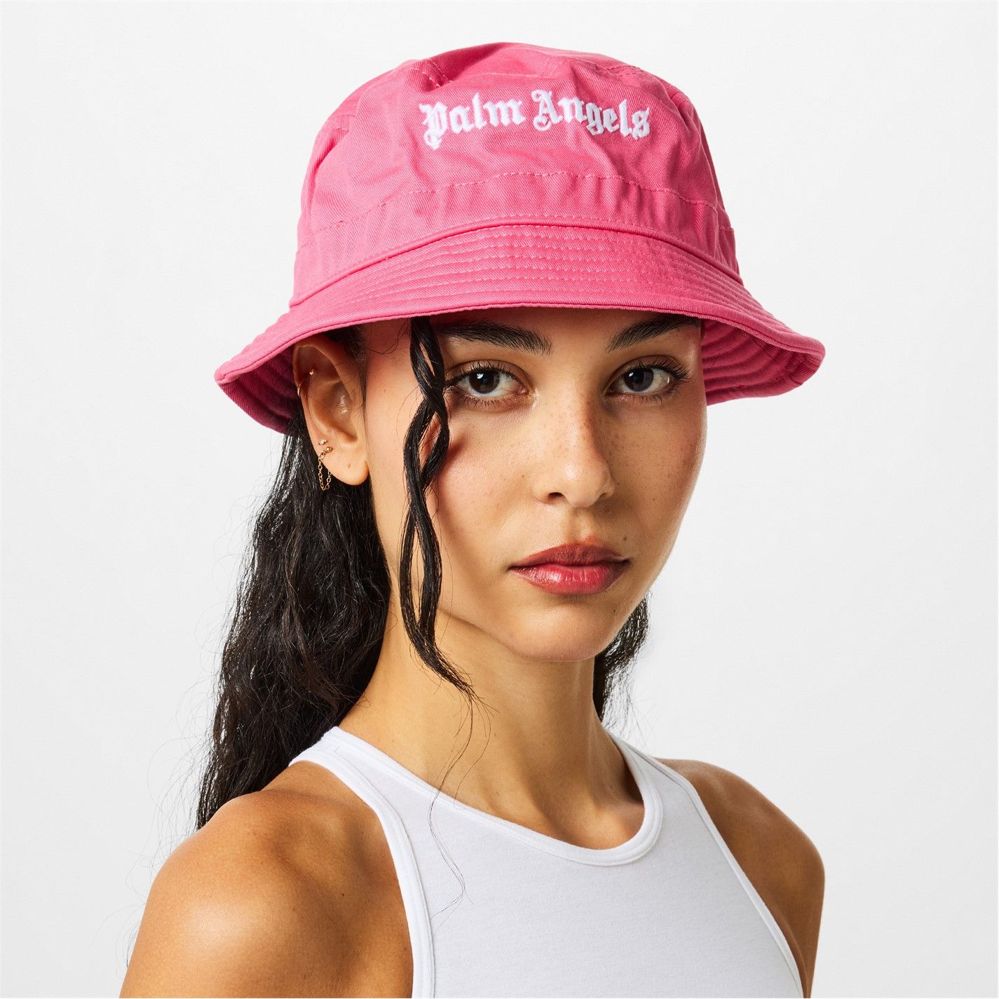 Palm Angels o1g2r1mq0325 Size: OS / Bucket Hat / Cap in Fuchsia Size ONE SIZE - 2 Thumbnail