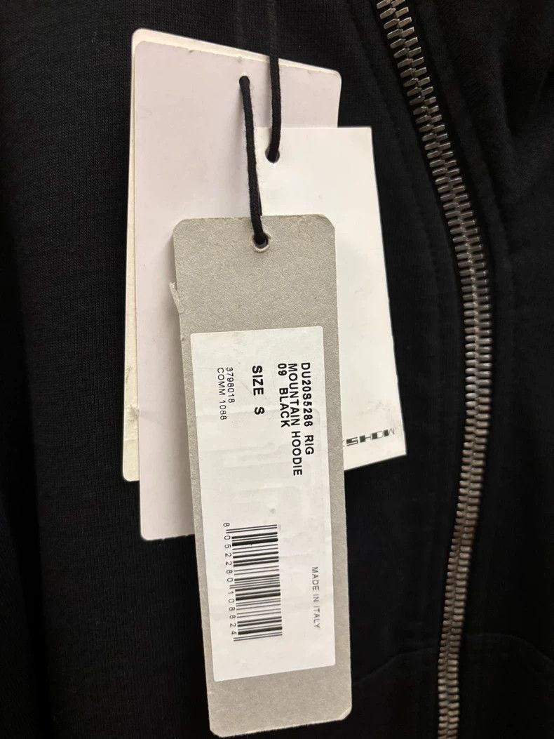 Rick Owens Rick Owens Double line wizard hat zipper sweatshirt 2504-Ne Size US S / EU 44-46 / 1 - 5 Thumbnail