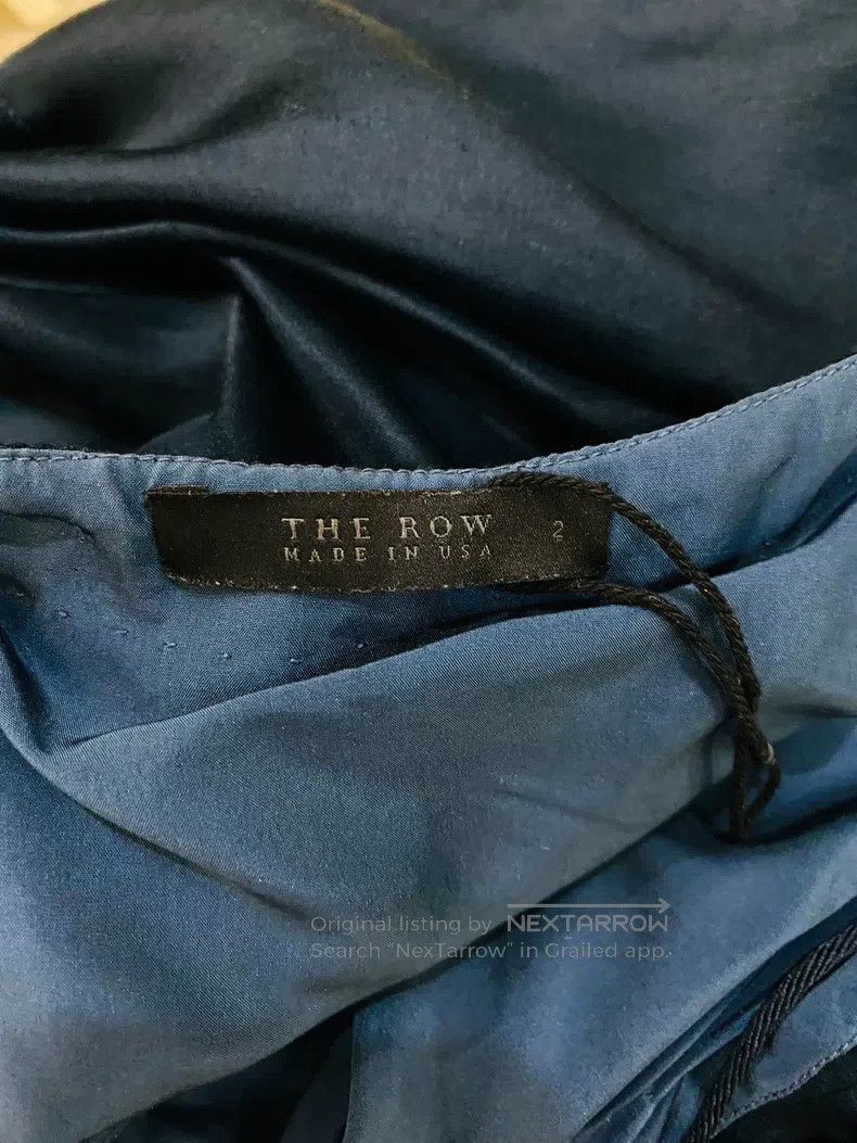 The Row The Row size 2 Navy blue silk stockings dress Size S / US 4 / IT 40 - 6 Thumbnail