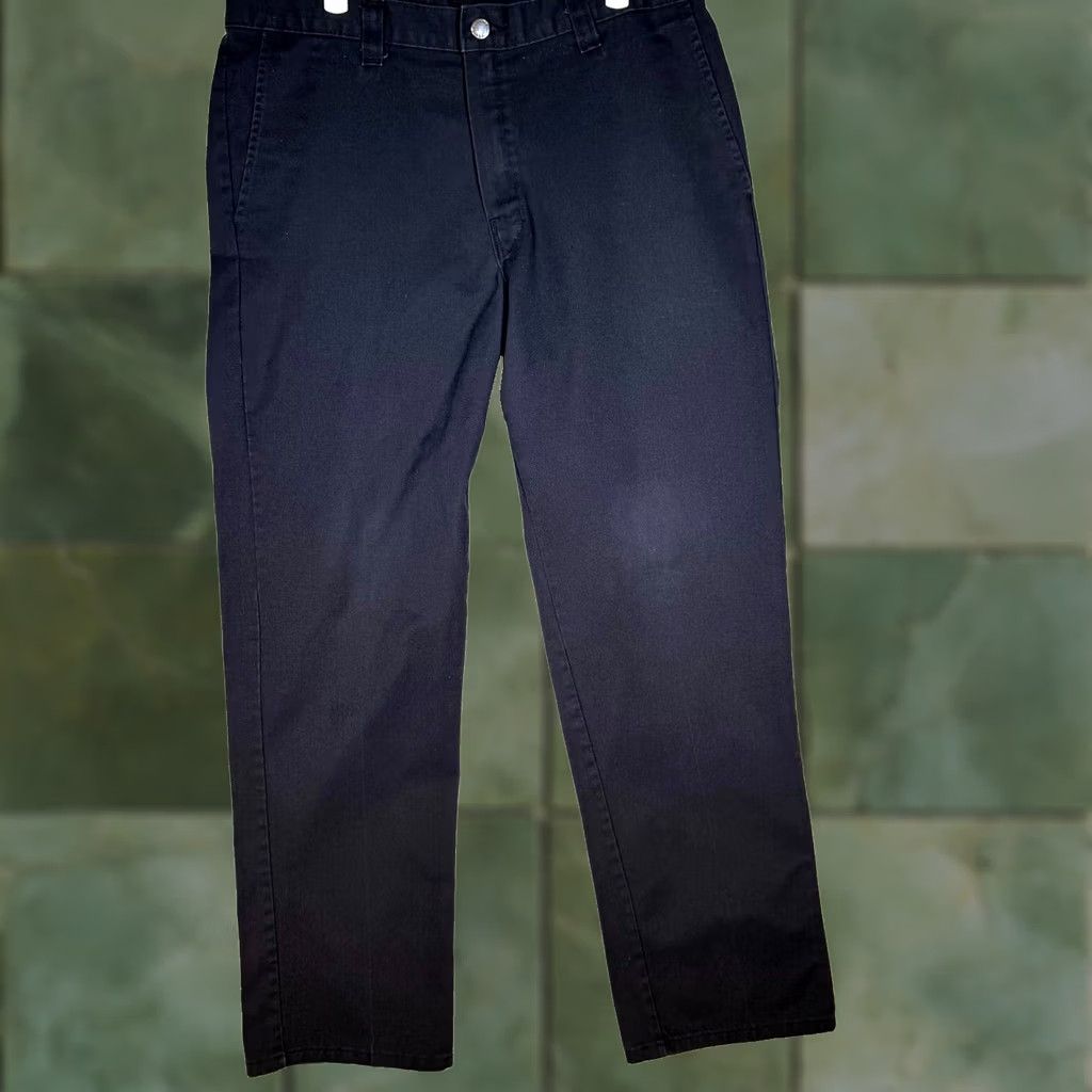 Dickies Dickies 874 Men’s Work Pants 34x32 Black Regular Fit Flat Front Zip Fly Size US 34 / EU 50 - 1 Thumbnail