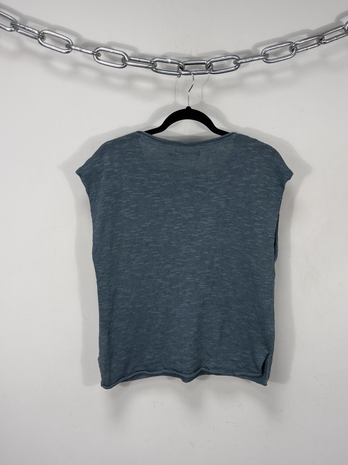 Gudrun Sjoden Gudrun Sjoden Women’s Cotton Linen Sleeveless Knit Top Size S / US 4 / IT 40 - 12 Thumbnail