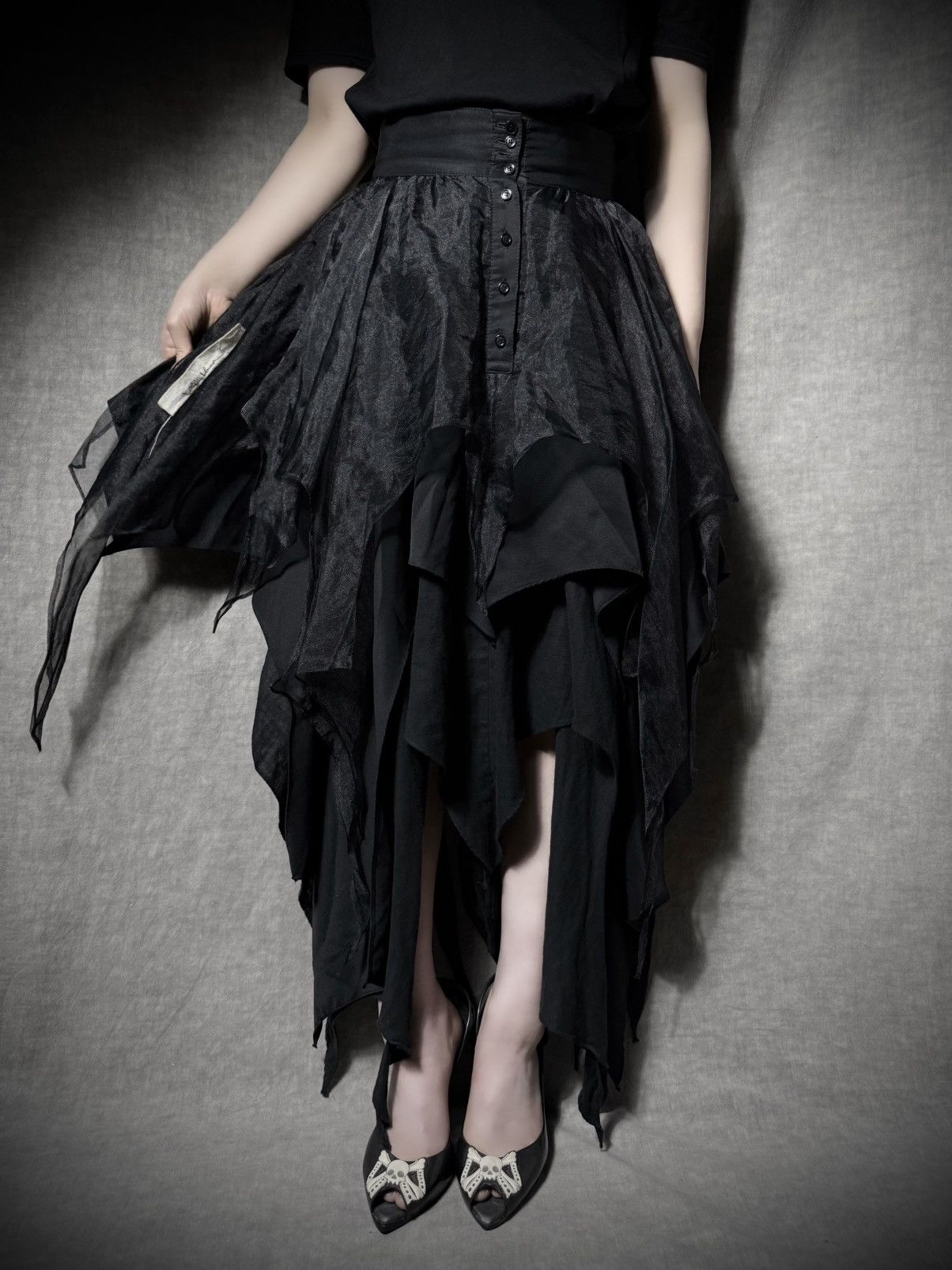 Alice Auaa alice auaa Gothic Archive Layered Skirt Size 26" / US 2 / IT 38 - 2 Thumbnail