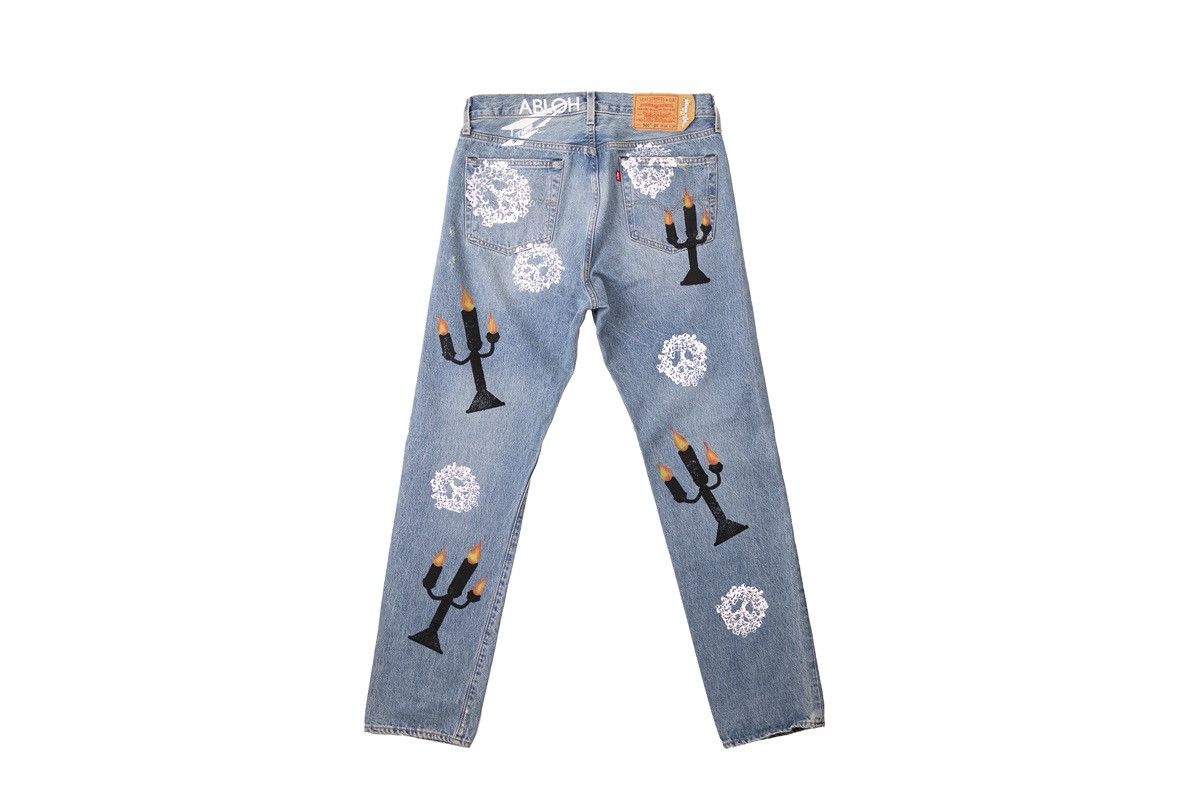 DENIM TEARS × Virgil Abloh DENIM TEARS x VIRGIL ABLOH “MESSAGE IN A TEAR” Size US 34 / EU 50 - 9 Thumbnail