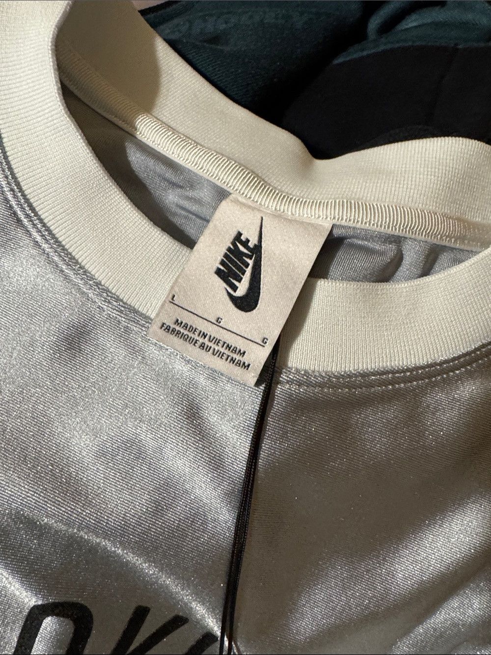Nike Nike X Ambush Brooklyn Nets Top silver M Size L / US 10 / IT 46 - 7 Thumbnail
