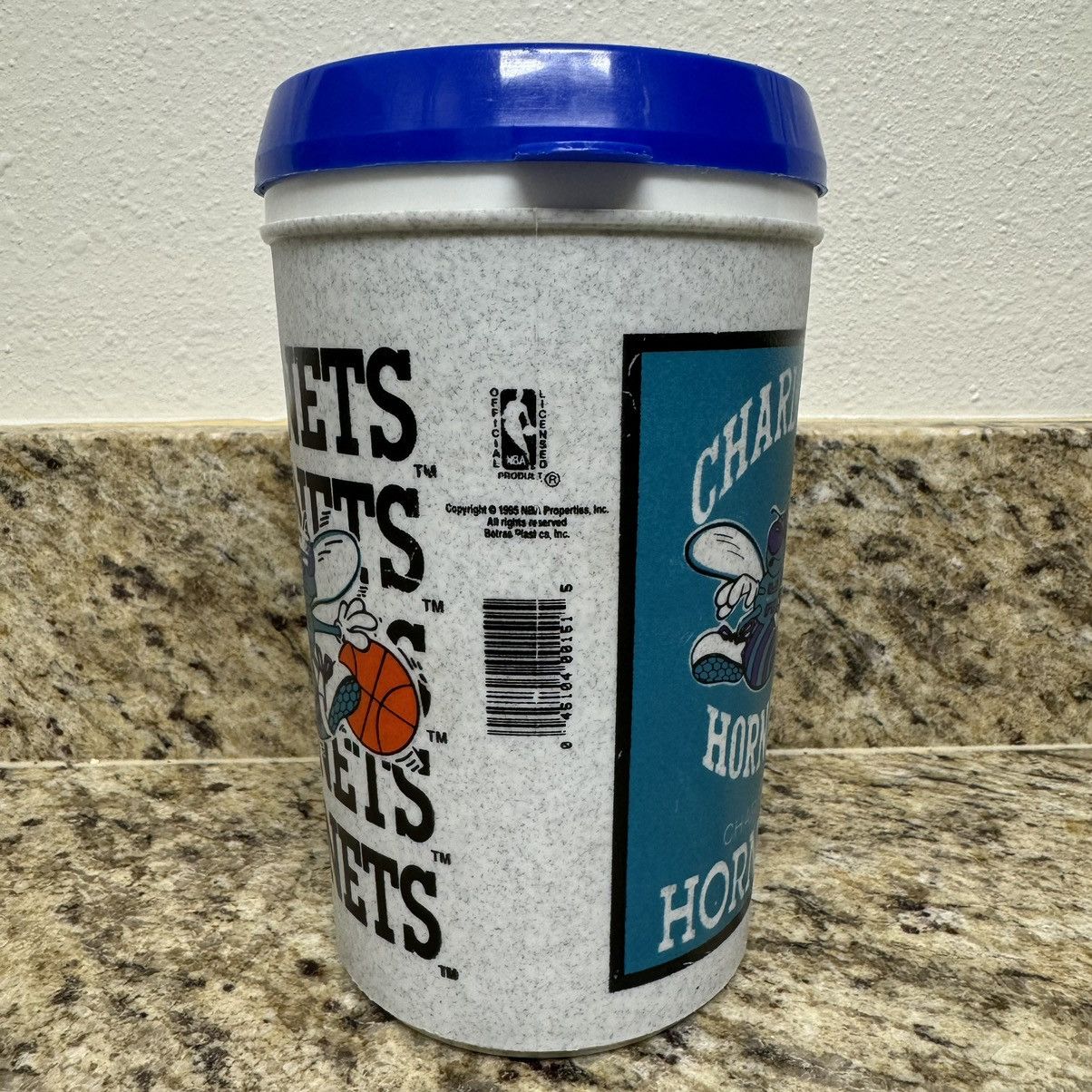 NBA × Vintage 1995 Charlotte Hornets NBA Vintage 22oz Super Thermo Thermos Size ONE SIZE - 4 Thumbnail