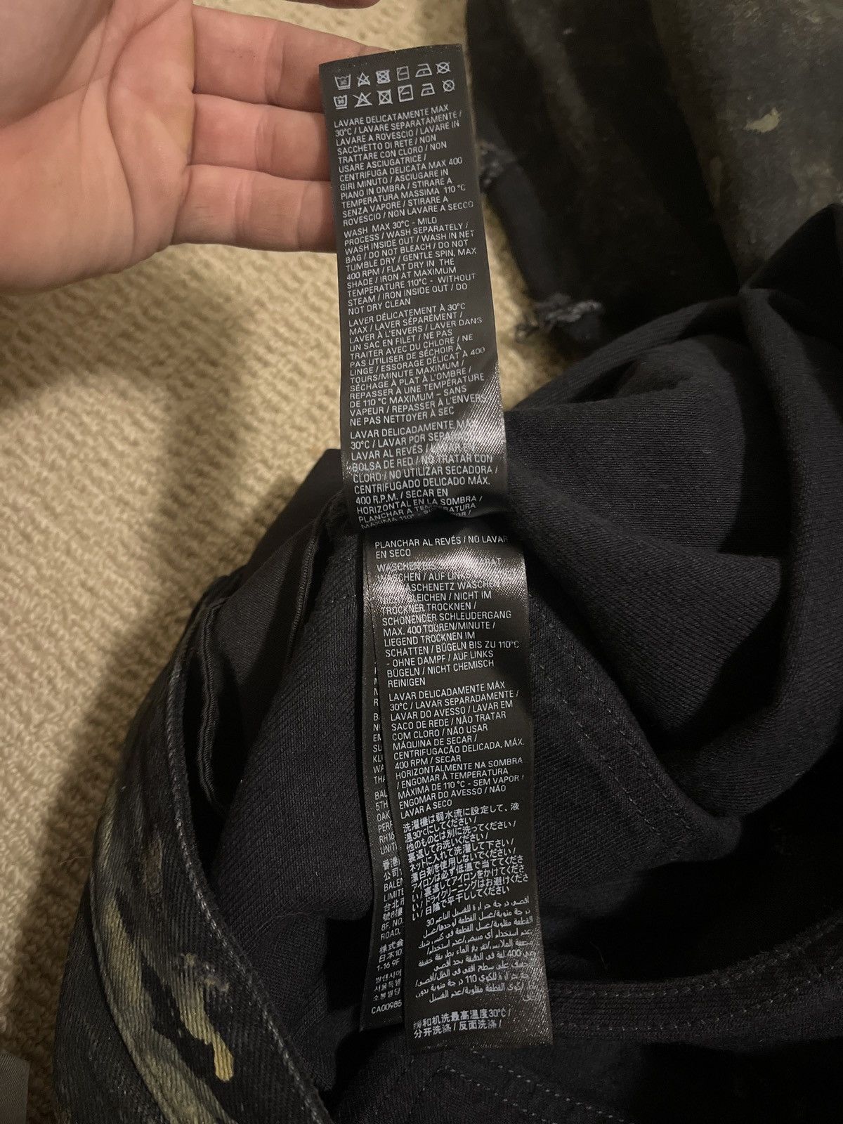 Balenciaga 2024 mud show slashed denim Size US 32 / EU 48 - 8 Thumbnail