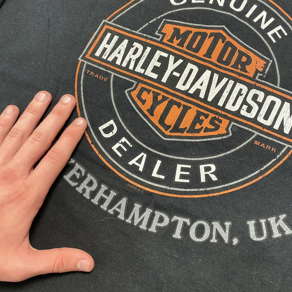 Band Tees Vintage Harley Davidson 2005 Big Graphic Logo Rock Band tee Size US L / EU 52-54 / 3 - 13 Thumbnail