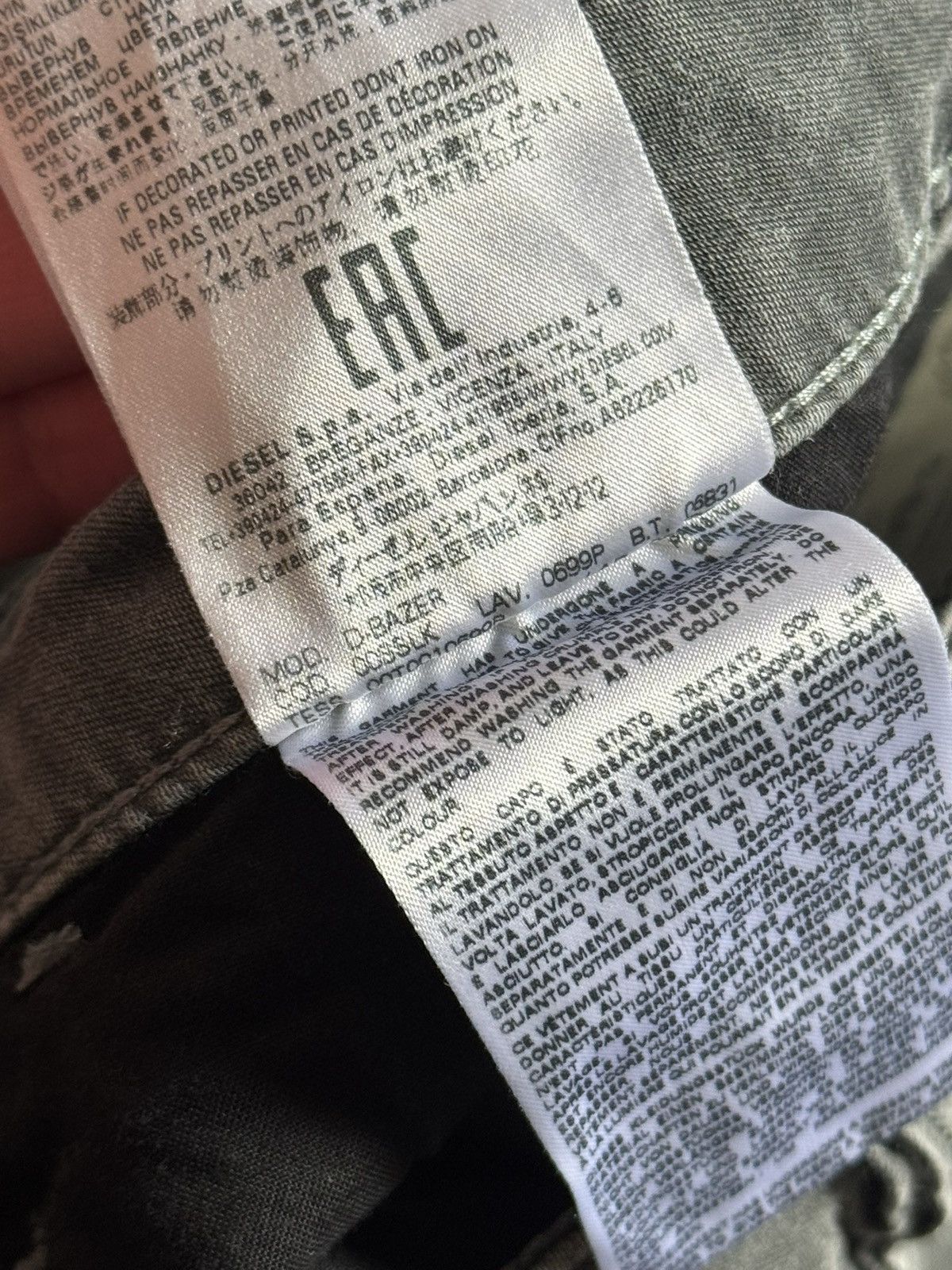 Diesel Diesel 29/30 D-Bazer tapered denim pants trousers jeans 👖 Size US 29 - 12 Thumbnail