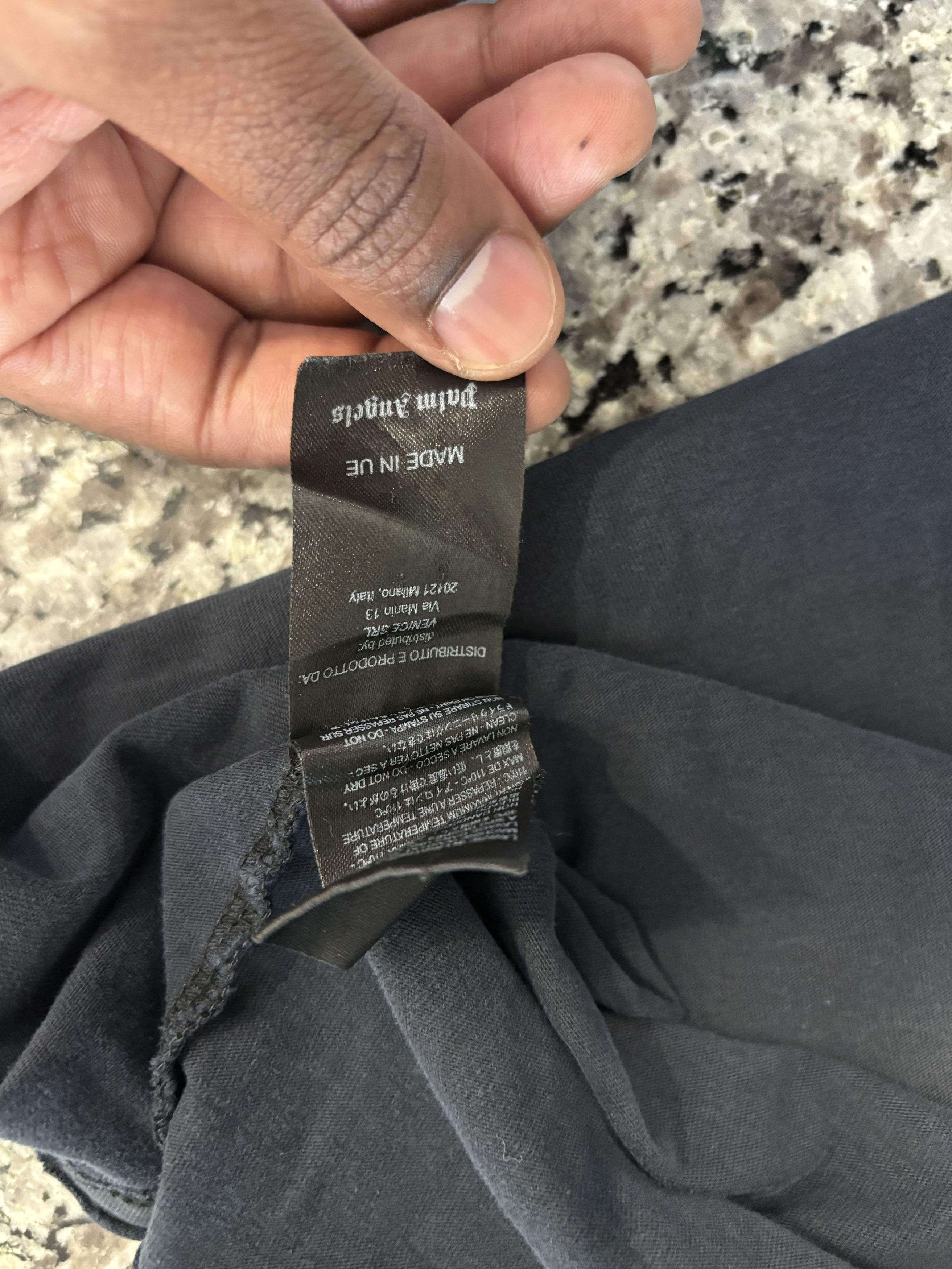 Palm Angels Palm Angels Legalize It Distressed Tee Size L Size US L / EU 52-54 / 3 - 12 Thumbnail
