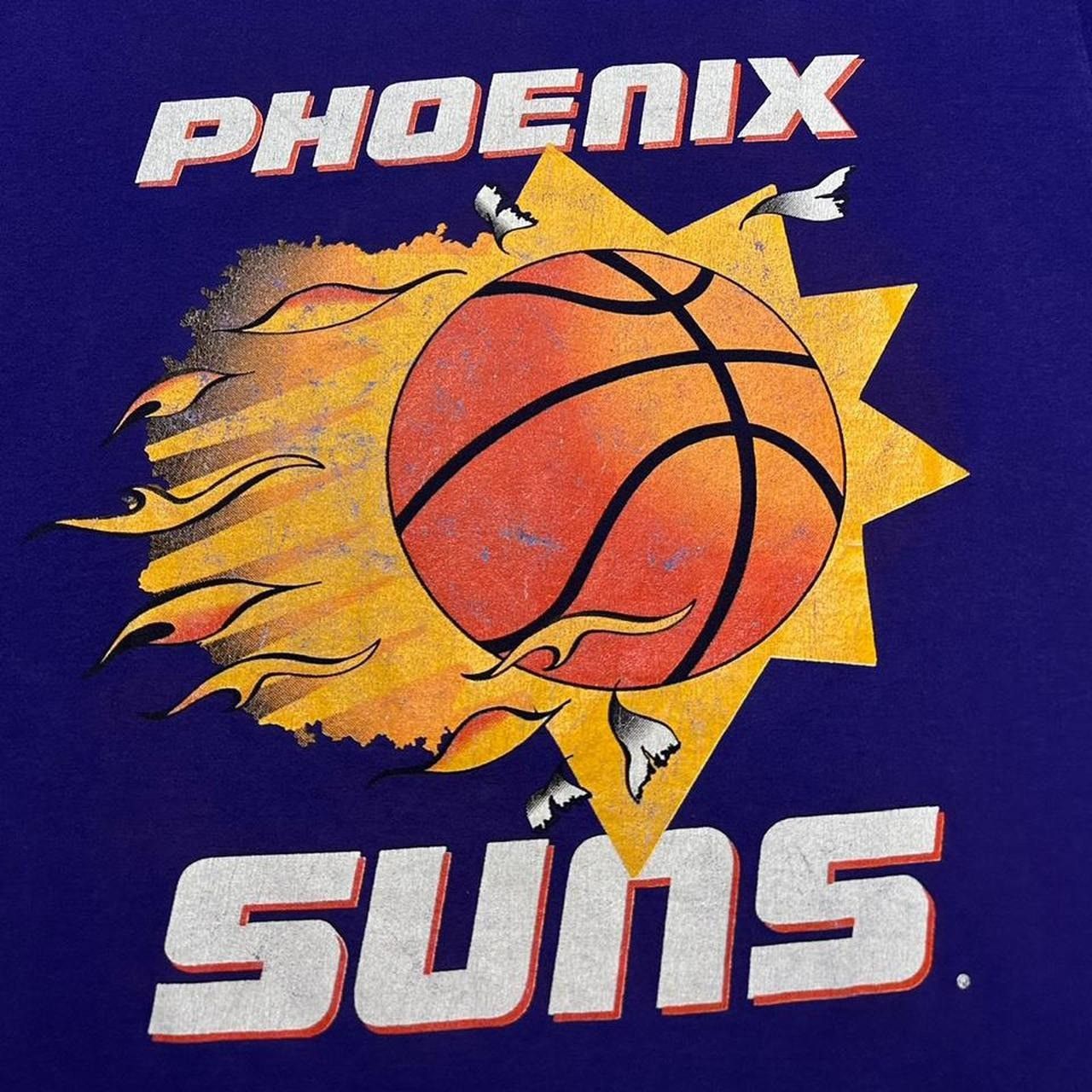 NBA × Nutmeg × Vintage Vintage Phoenix Suns Will Scorch You Nutmeg T-Shirt Size US XL / EU 56 / 4 - 3 Thumbnail