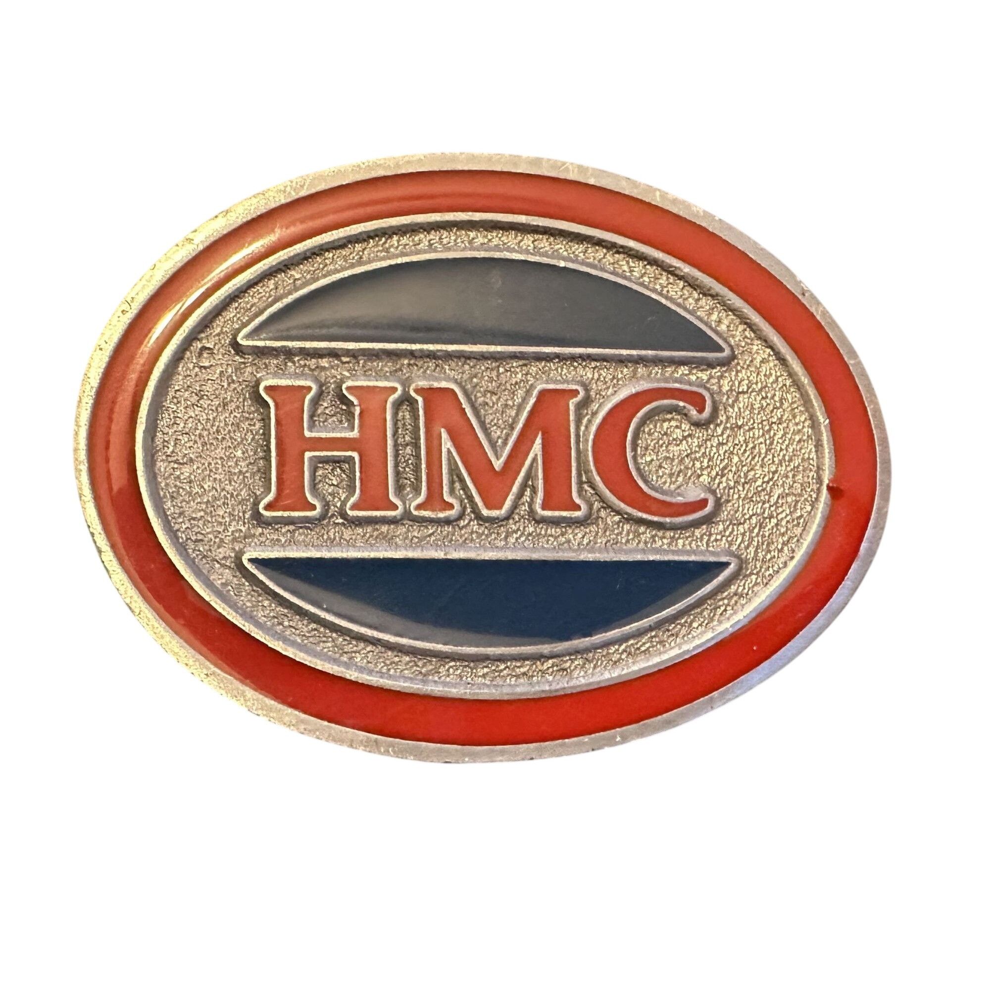 Vintage Vtg Belt Buckle HMC Holland Mining Corporation Solid Brass 1 Size ONE SIZE - 1 Thumbnail