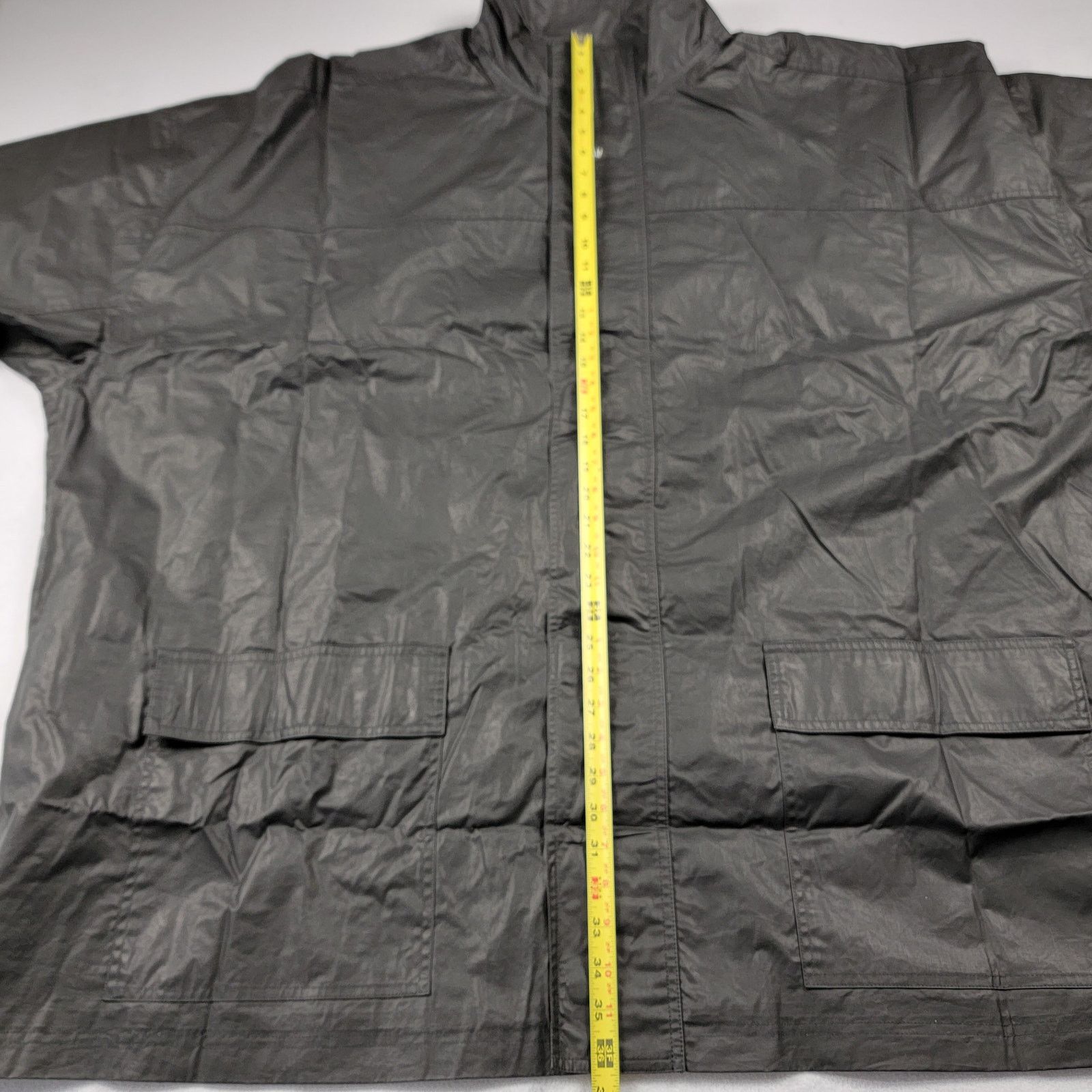 Yeezy Yeezy Gap by Balenciaga Coated Cotton Parka Black Sz L Size US L / EU 52-54 / 3 - 6 Thumbnail