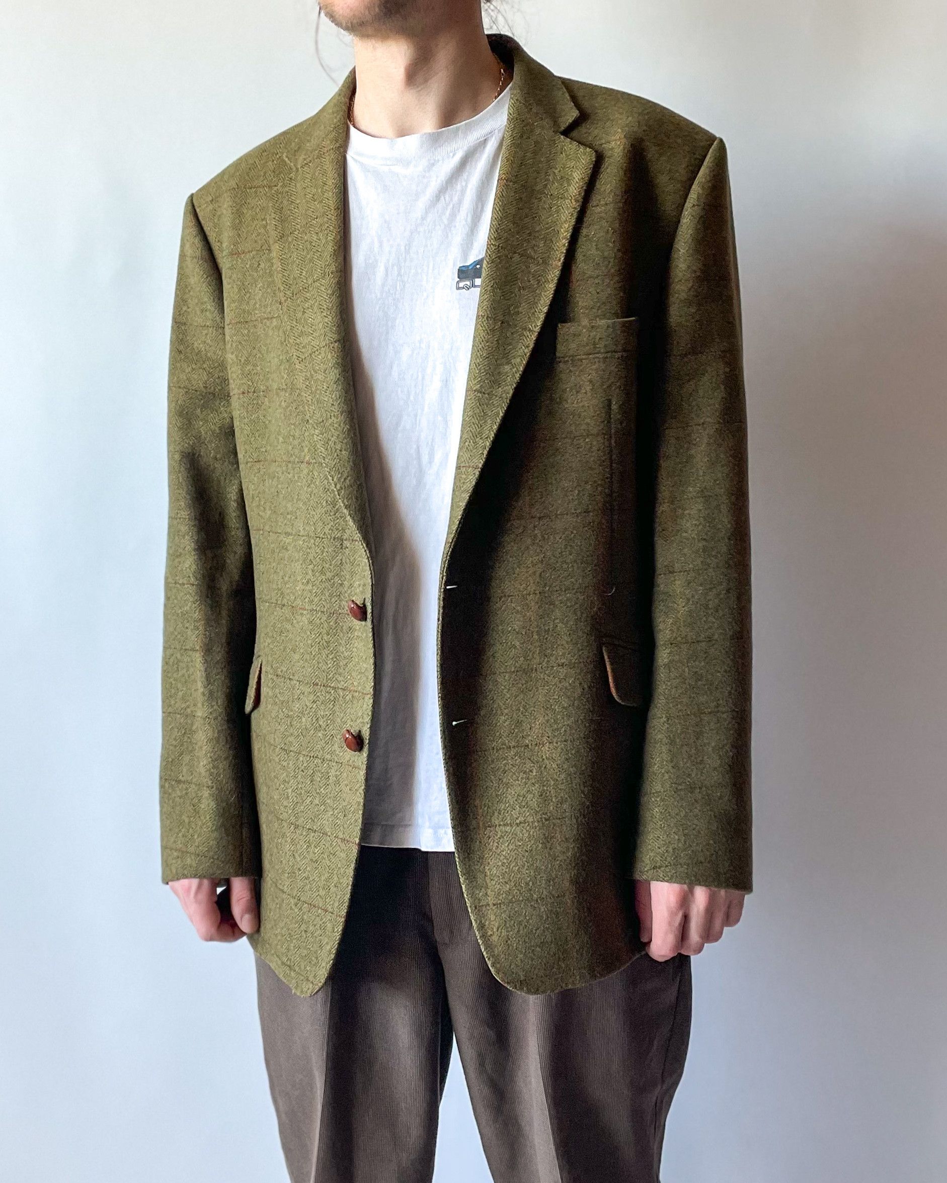 Magee Vintage Magee Tweed Blazer Size 48R - 2 Thumbnail