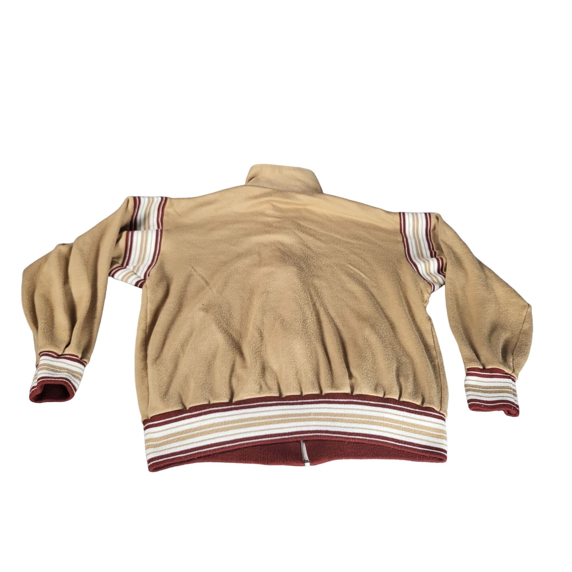 McGregor Vintage MacGregor Triple Knit Track Jacket Women Sz L Brown Size L / US 10 / IT 46 - 6 Thumbnail