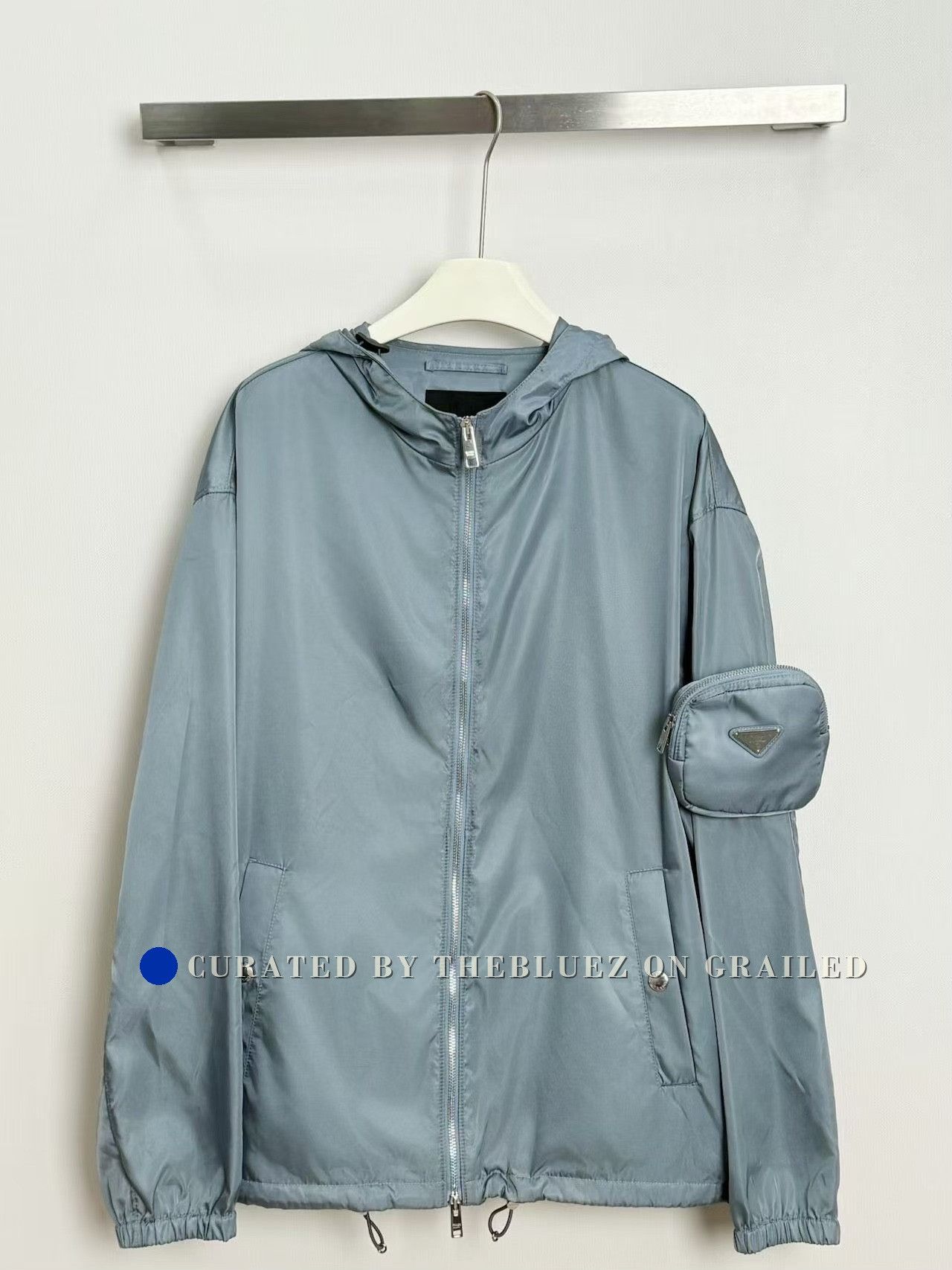 Prada Prada Art.SGH278 Nylon Zip Up Jacket | Grailed