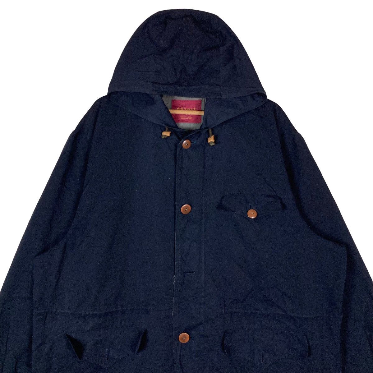 Dezert Japanese DEZERT Button Hidden Zipper Hoodie Jacket Size US L / EU 52-54 / 3 - 2 Thumbnail