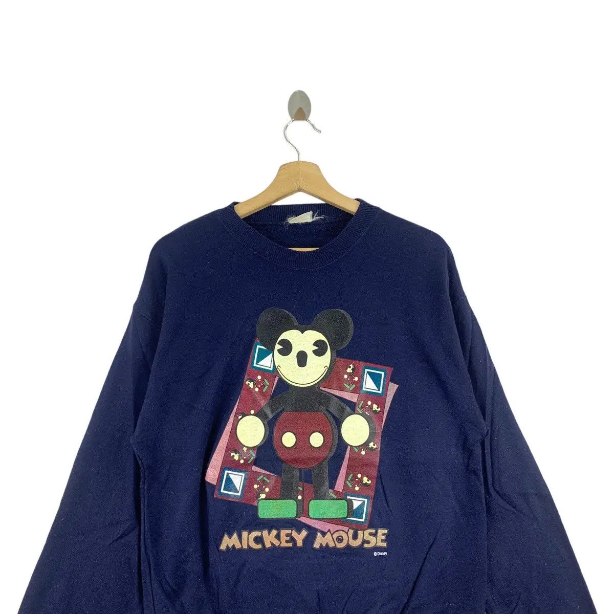 Disney Vintage DISNEY MICKEY MOUSE Bearbrick Sweatshirt Cartoon Size M / US 6-8 / IT 42-44 - 2 Thumbnail