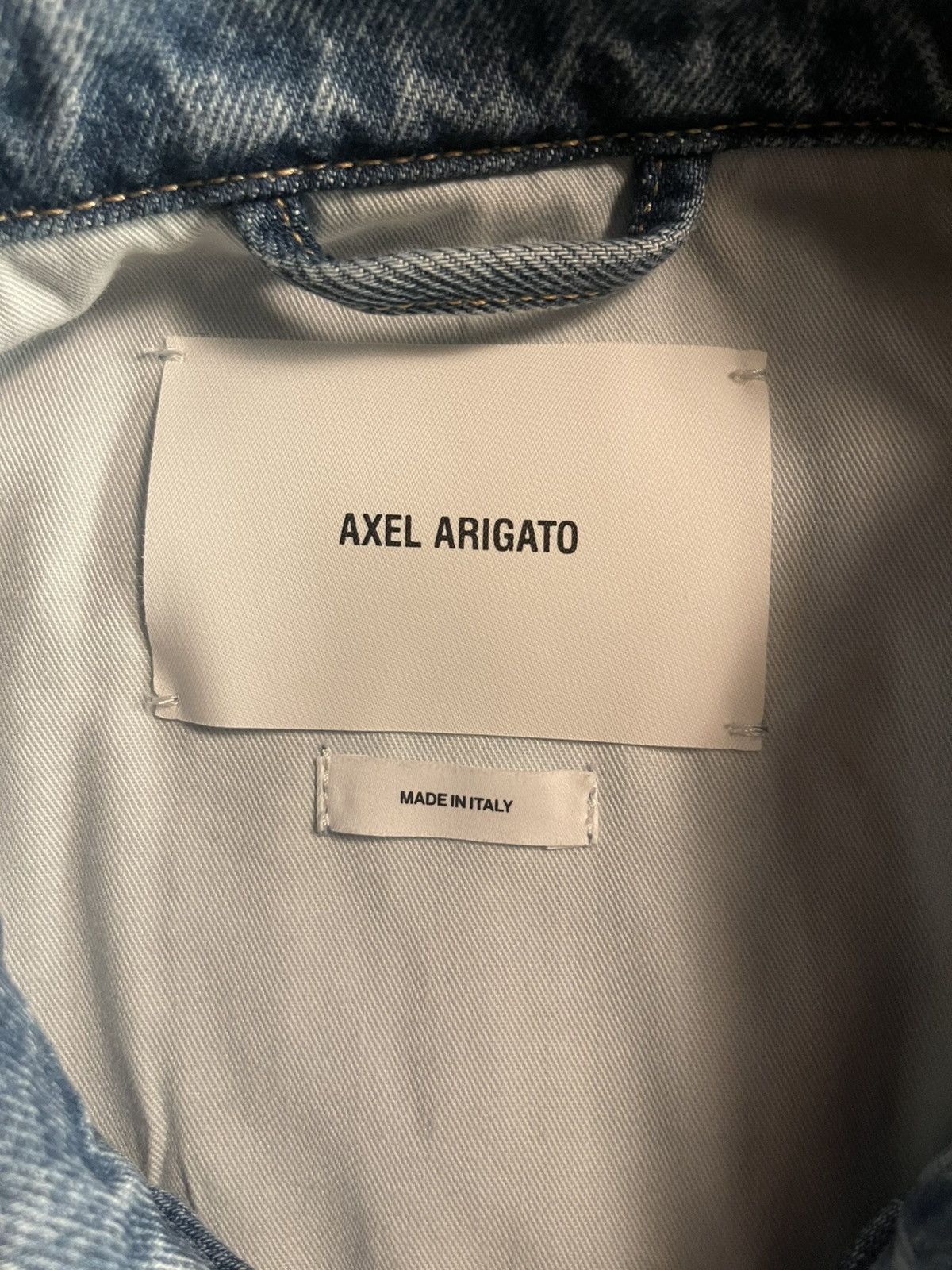 Axel Arigato Axel Arigato Signature Denim Jacket Size US L / EU 52-54 / 3 - 4 Thumbnail