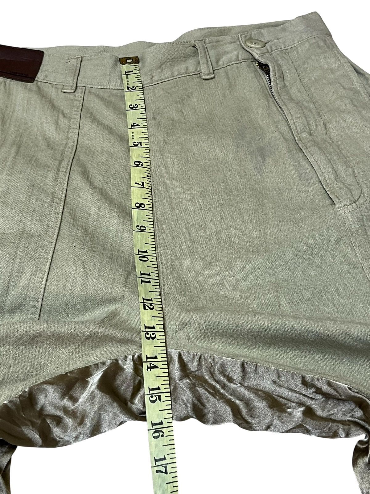 Japanese Brand Japanese cult EARTH MUSIC with silk patchwork cargo pants Size US 31 - 19 Thumbnail