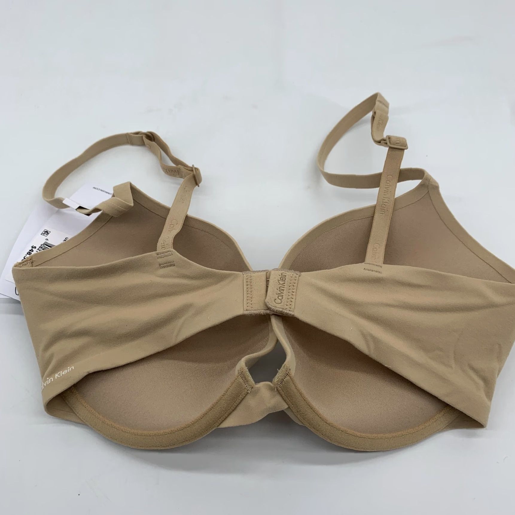 Calvin Klein Calvin Klein Bra Womens 32D Beige Push Up Plunge Underwire Memory Foam Molded Padded Size ONE SIZE - 5 Thumbnail