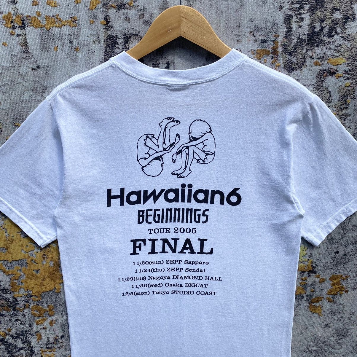 Band Tees Vintage Hawaiian 6 Band Tee Japan Hardcore Punk Rock Genre Size US S / EU 44-46 / 1 - 6 Thumbnail