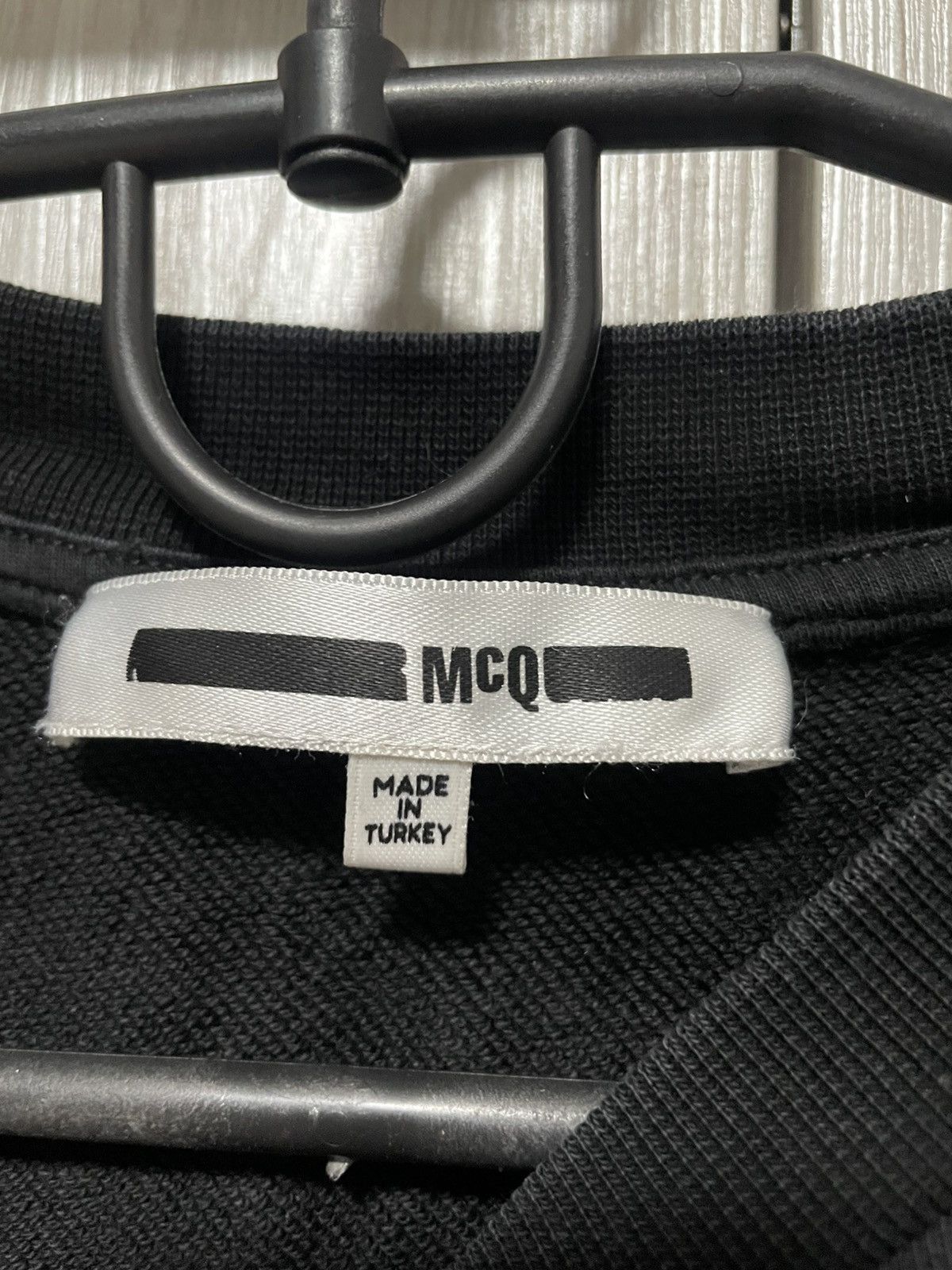 Alexander McQueen × McQ Alexander McQueen Alexander McQueen MCQ Logo Sweatshirt Black Size US S / EU 44-46 / 1 - 8 Thumbnail
