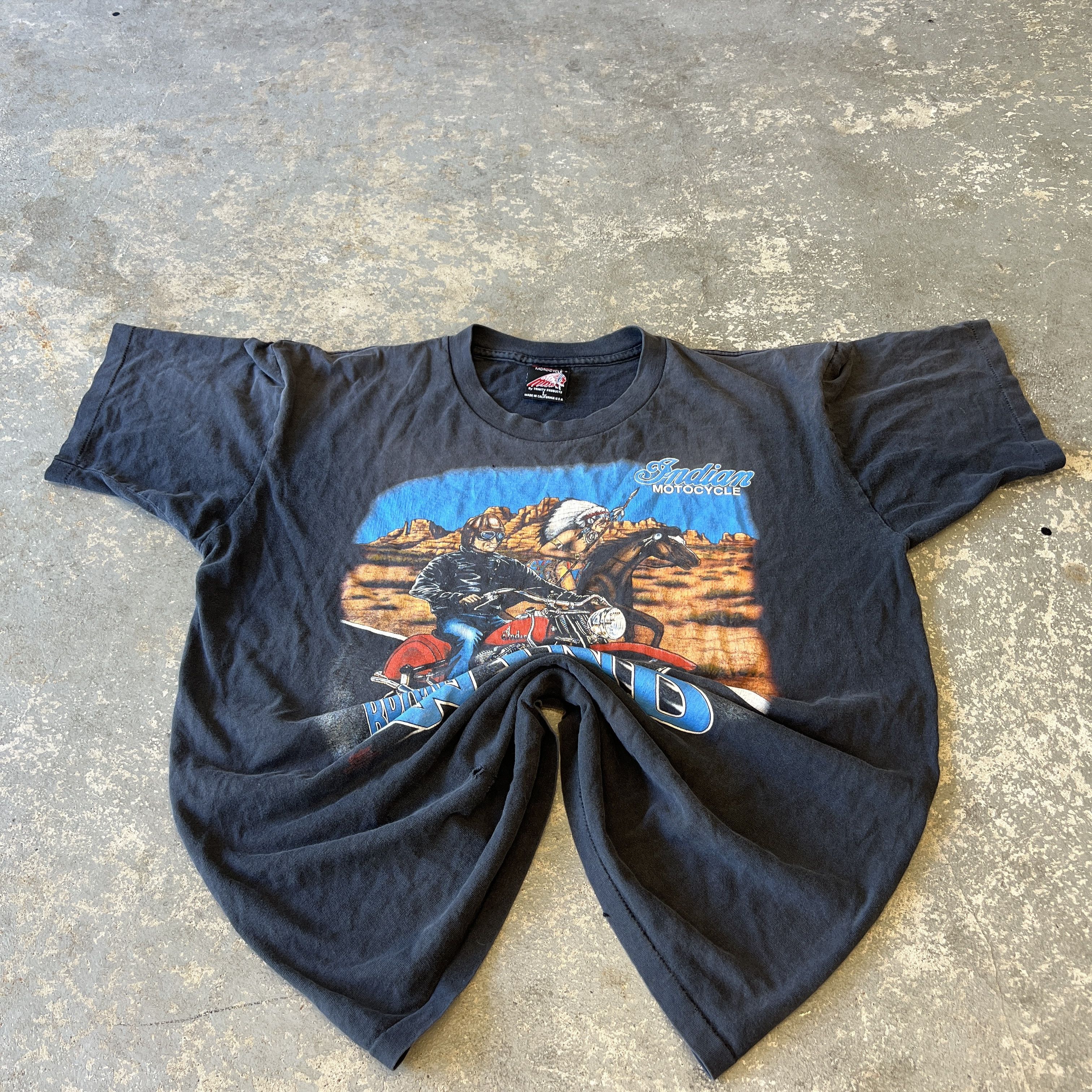 Indian Motorcycle Vintage Indian Motorcycle Daytona Bike Week 1998 T-Shirt Size US L / EU 52-54 / 3 - 2 Thumbnail