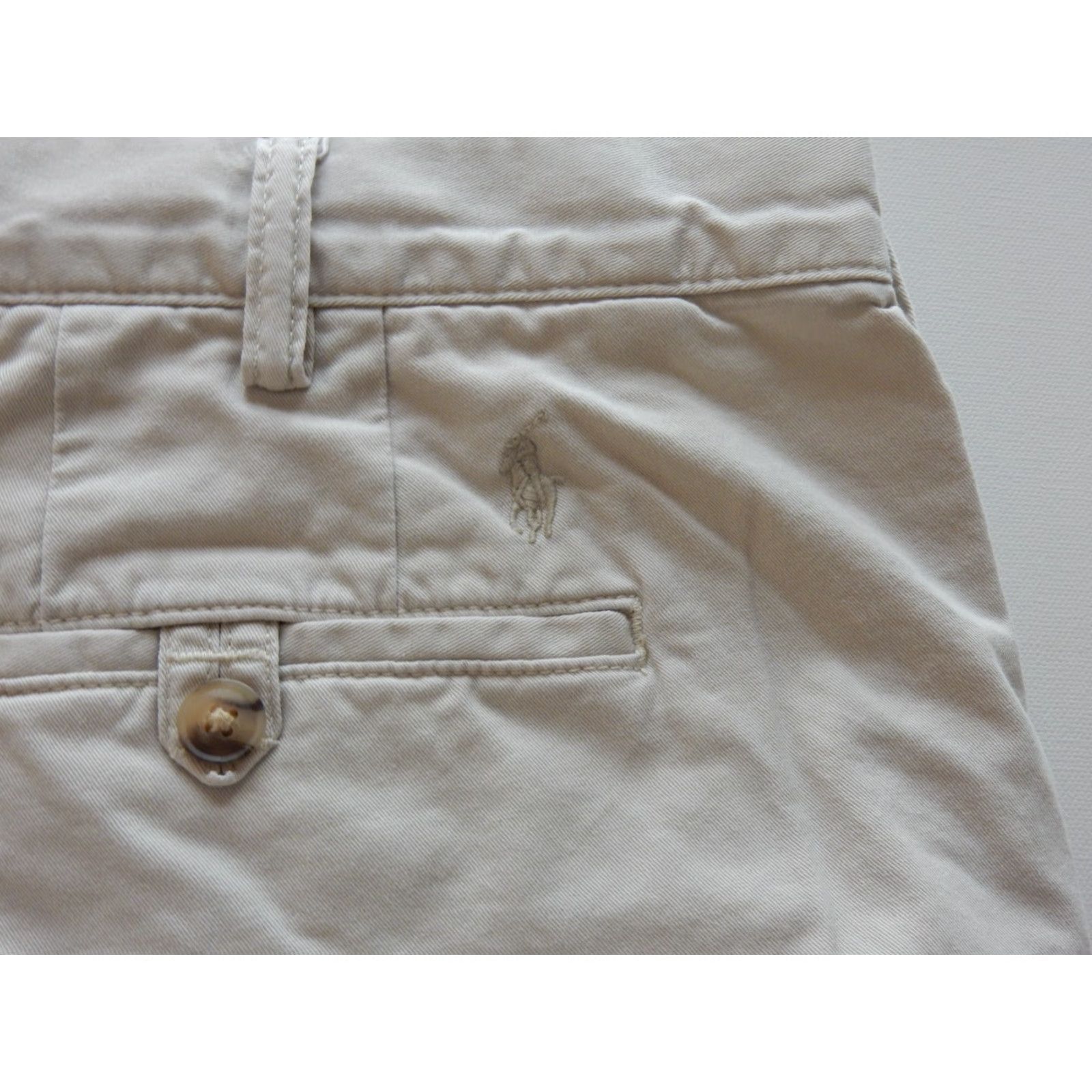 Polo Ralph Lauren Polo Ralph Lauren Shorts Mens 40 Khaki Chino Cotton Ivory Polo Ralph Lauren Shorts Mens 40 Khaki Chino Cotton Ivory Size US L / EU 52-54 / 3 - 2 Thumbnail