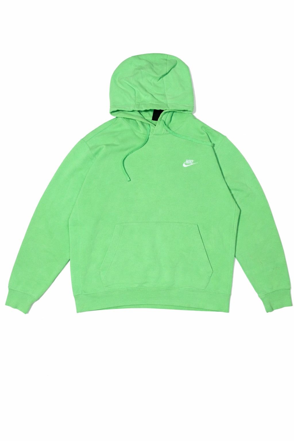 Nike VTG x Streetwear x Neon Green Nike Hoodie Size US L / EU 52-54 / 3 - 1 Thumbnail