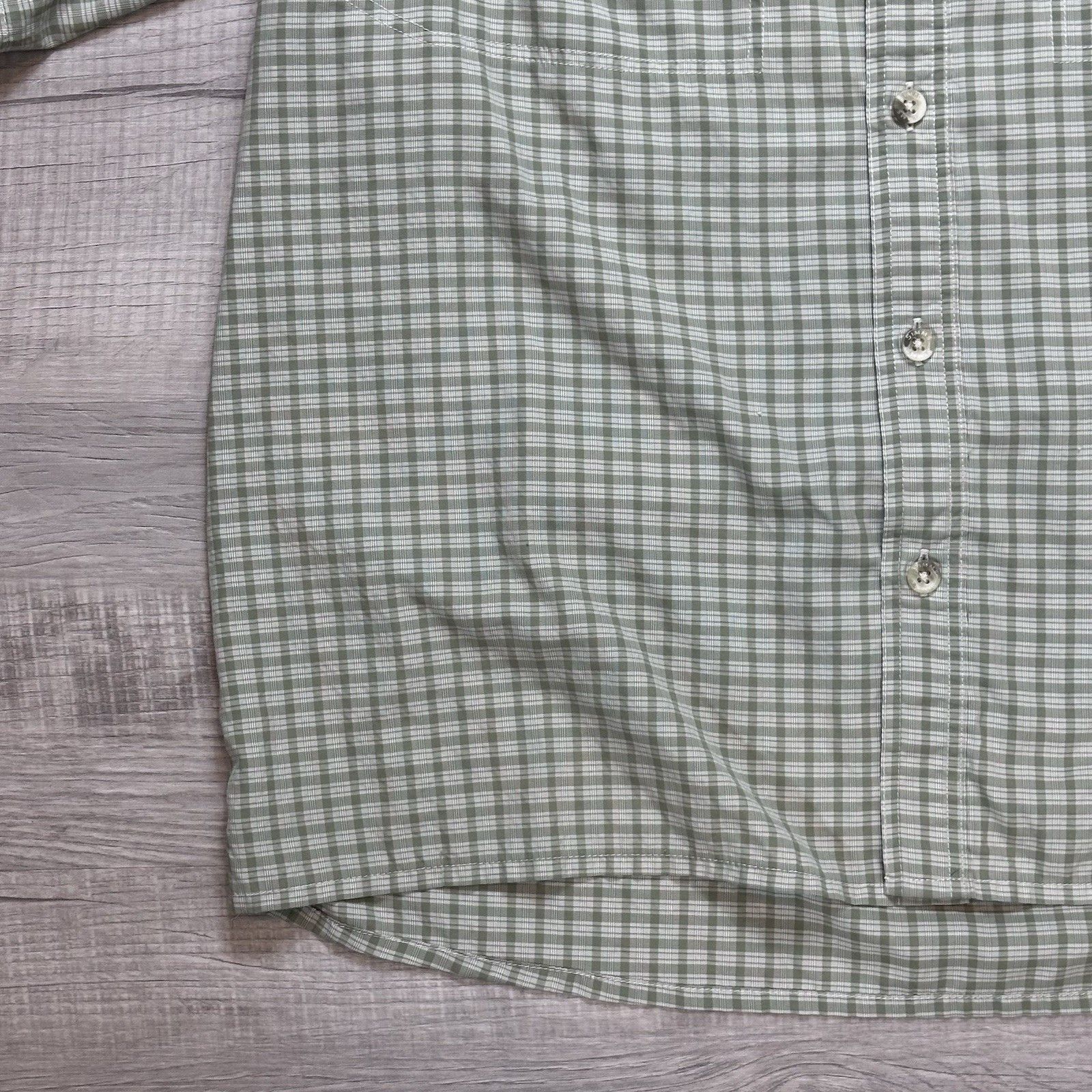 Simms Simms Fishing Shirt Mens Green Large Performance Vented Size US L / EU 52-54 / 3 - 2 Thumbnail