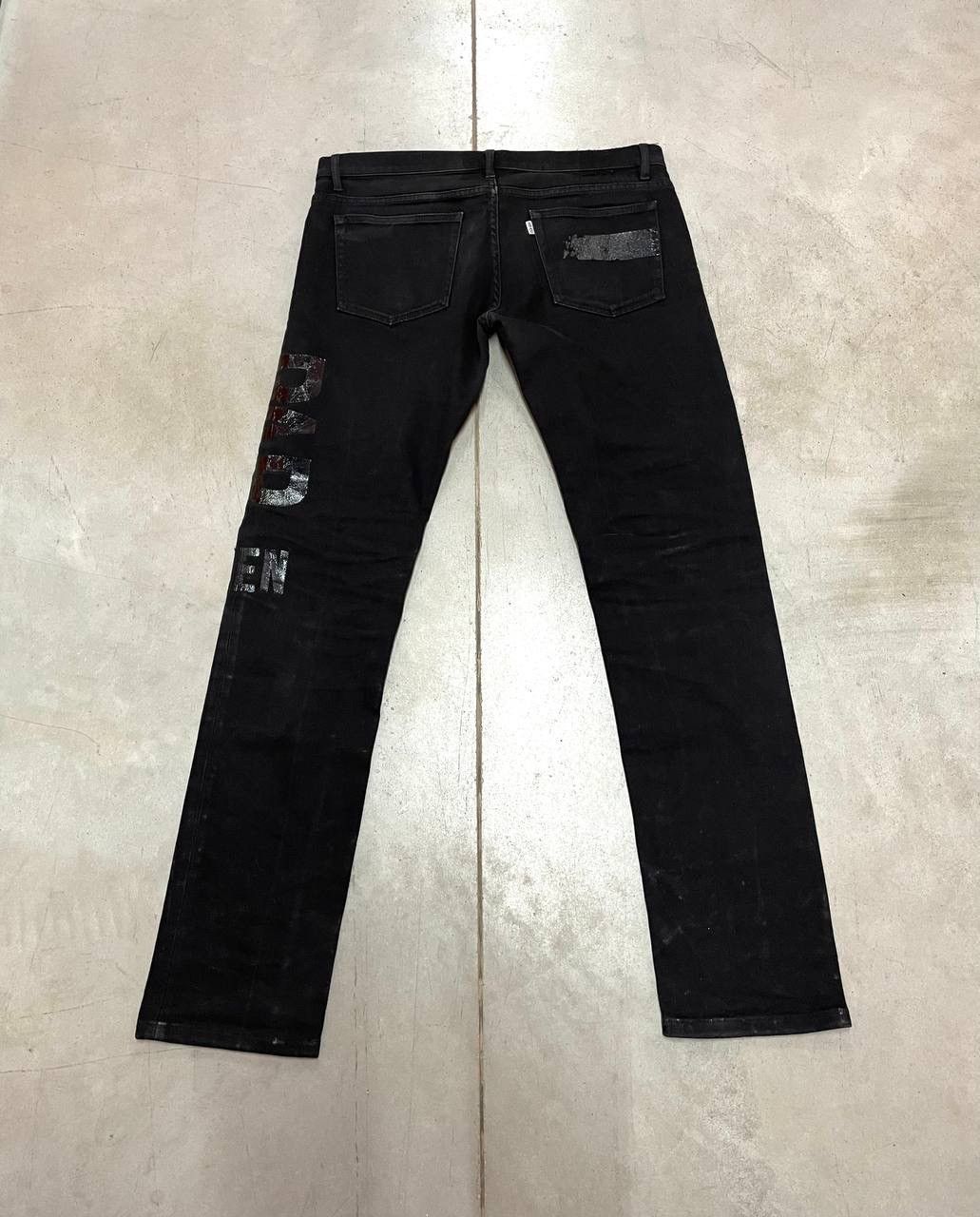 image of Kenzo Jeans Slim Fit in Black, Men's (Size 34)