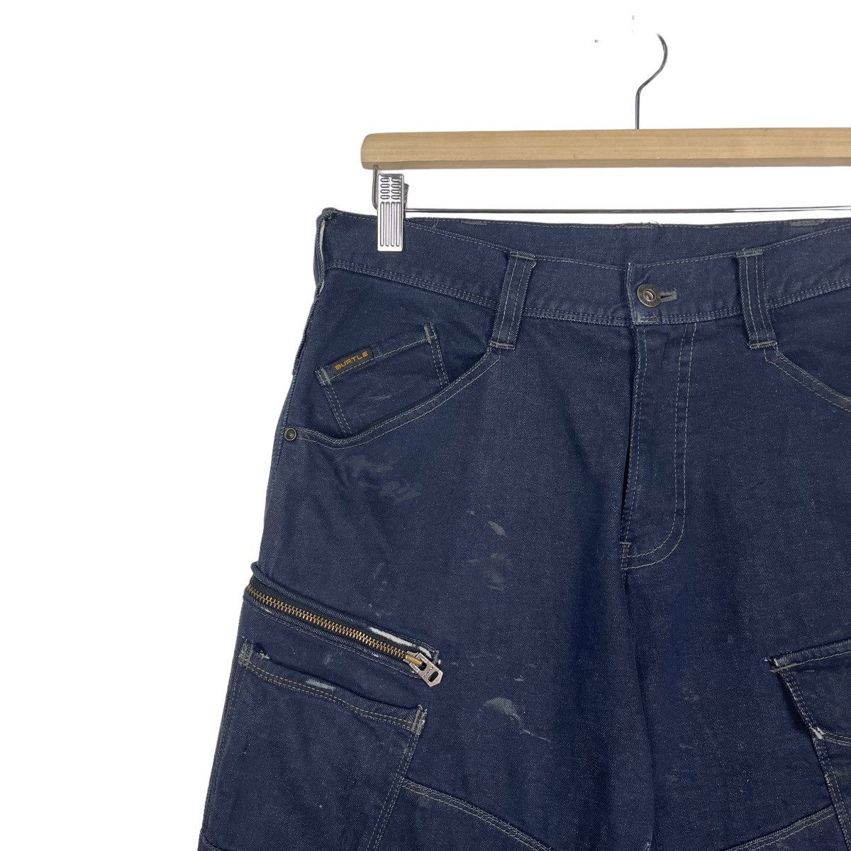 If Six Was Nine × Japanese Brand × Le Grande Bleu (L.G.B.) JAPANASE BURTLE MULTIPOCKET TACTICAL PANTS Size US 32 / EU 48 - 6 Thumbnail