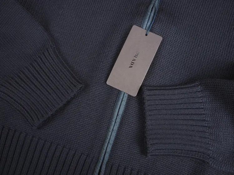 Prada Sz 48 Prada Wool zip-up Cardigan-2507 Size US M / EU 48-50 / 2 - 8 Thumbnail