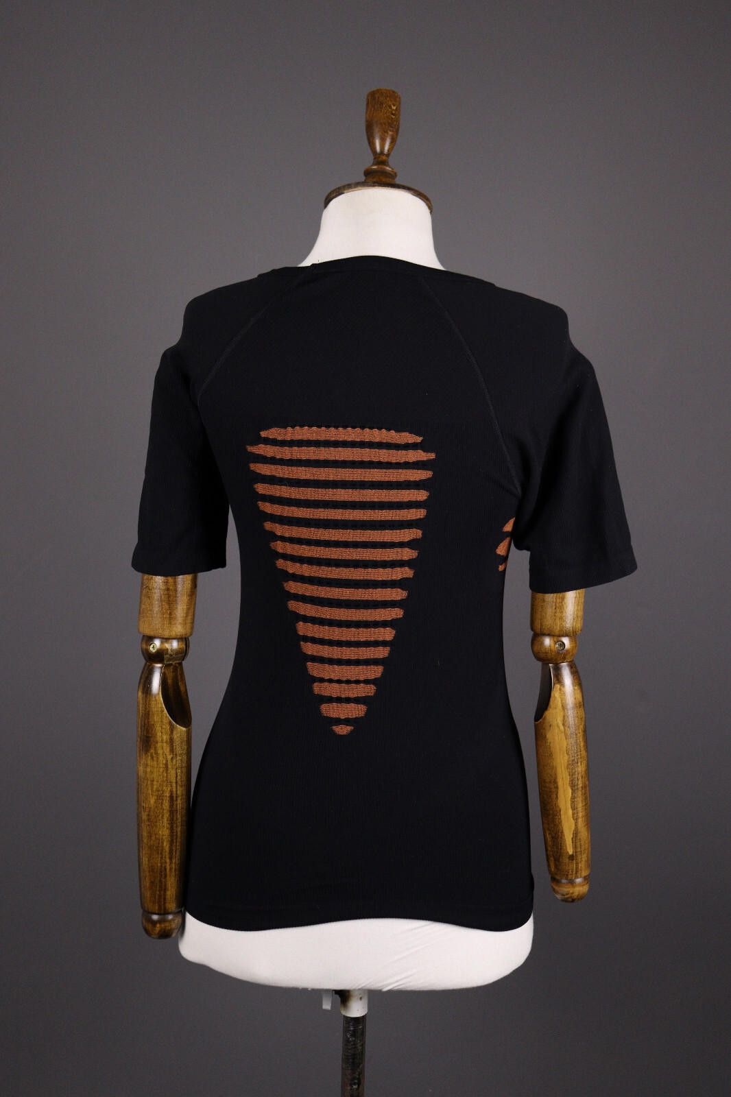Designer X-Bionic Energizer Black Short Sleeve Top Base Layer Size XS Size XS / US 0-2 / IT 36-38 - 6 Thumbnail