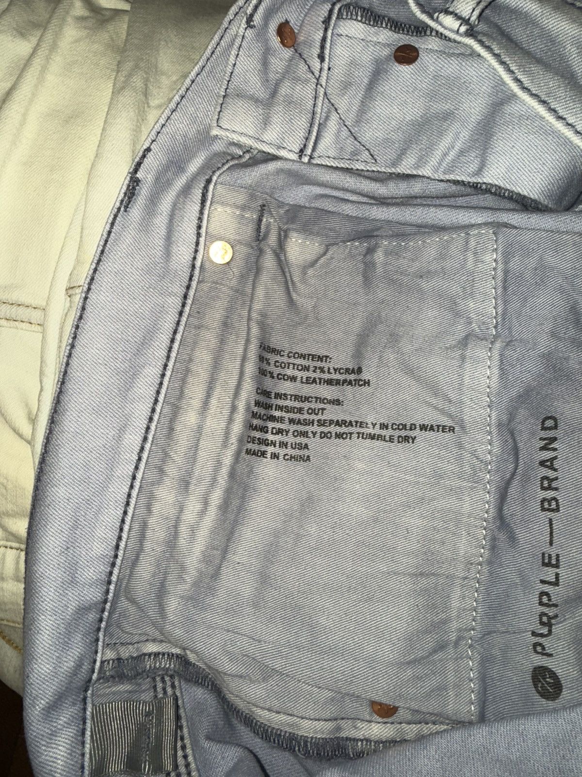 Purple Brand Purple brand denim Size US 40 / EU 56 - 13 Thumbnail