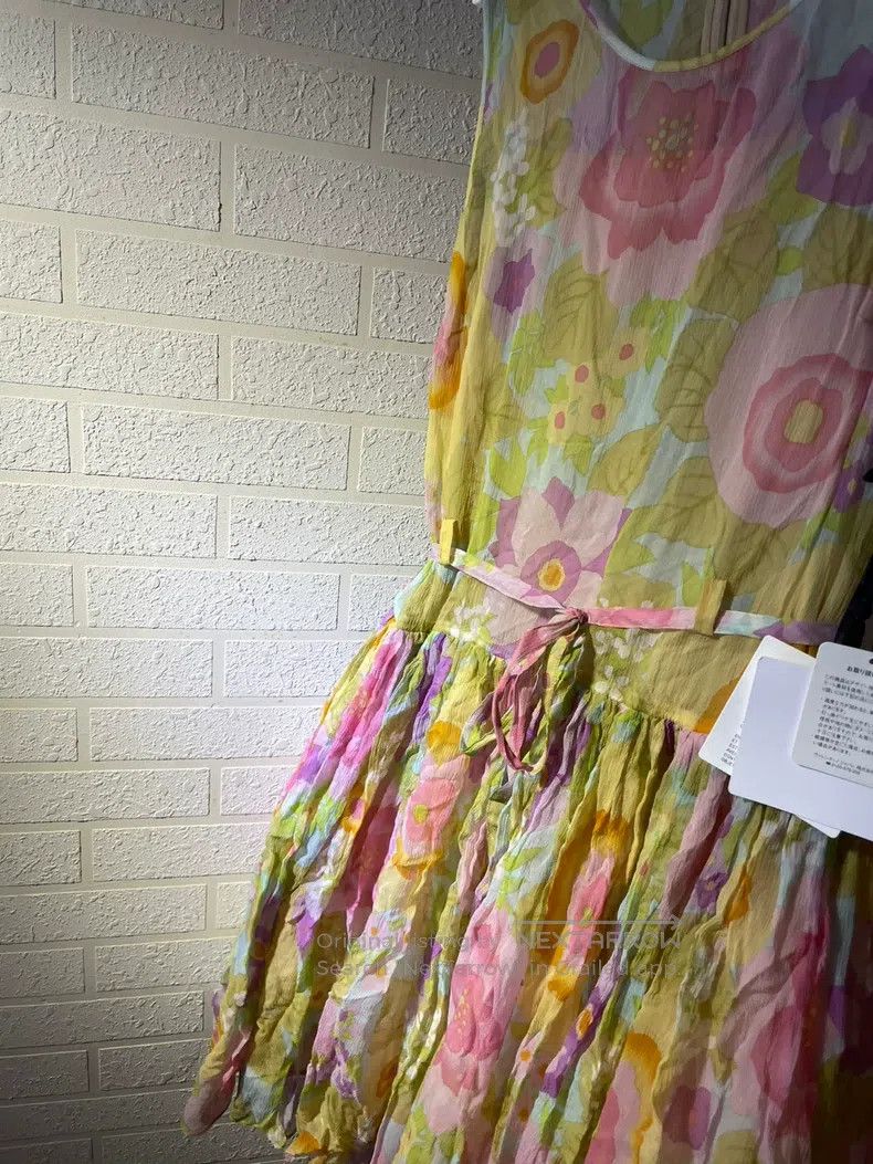 Valentino Valentino Printed silk mulberry silk dress Size M / US 6-8 / IT 42-44 - 3 Thumbnail