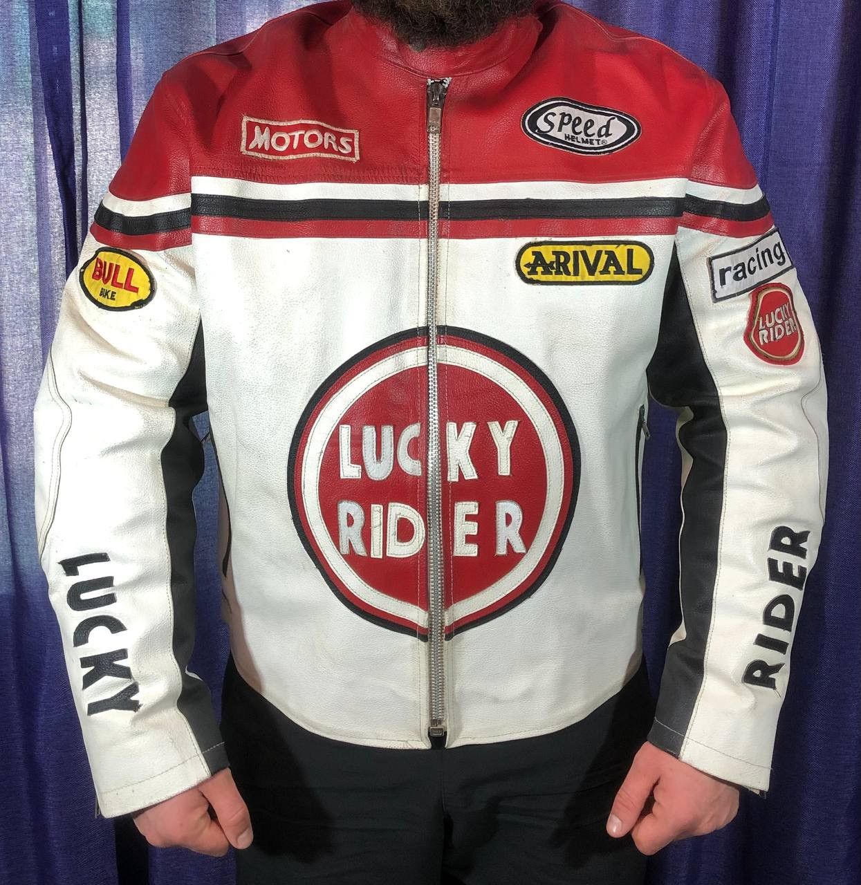 Other Lucky Strike Rider Motorcycle Racing Jacket Vintage Size US XL / EU 56 / 4 - 4 Thumbnail