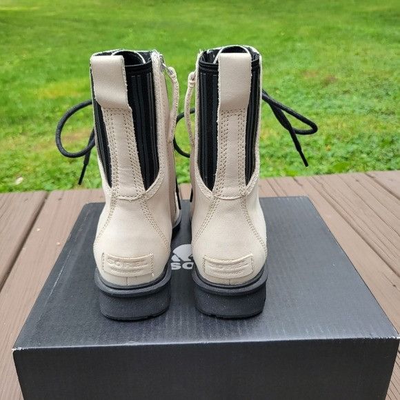 SOREL Sorel Phoenix Fawn Off White Nubuck Suede Leather Lace-up Co Size US 7 / IT 37 - 6 Thumbnail