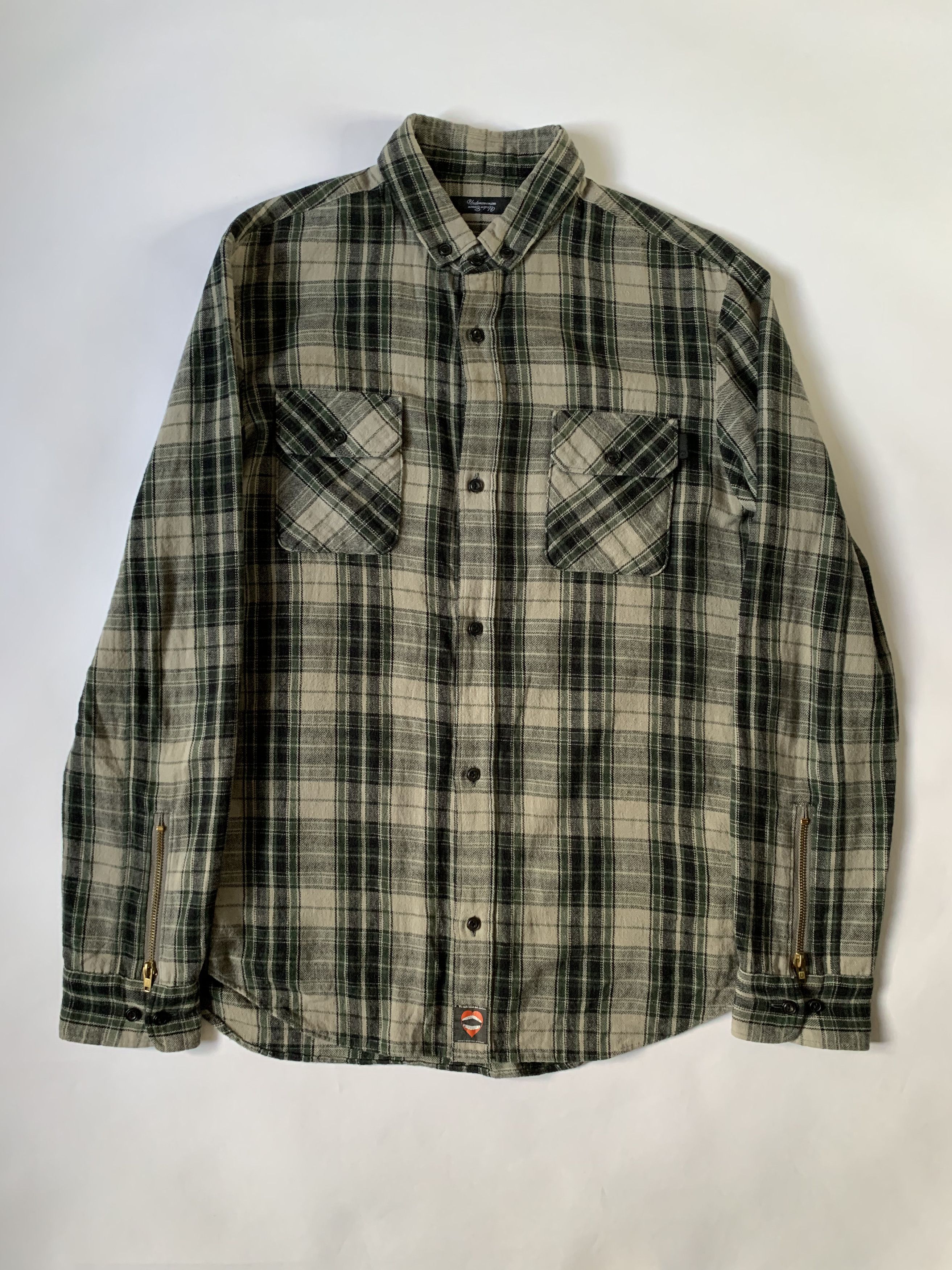 Undercover AW08 ‘Unrealrealclothes’ motorcycle flannel Size US L / EU 52-54 / 3 - 1 Thumbnail