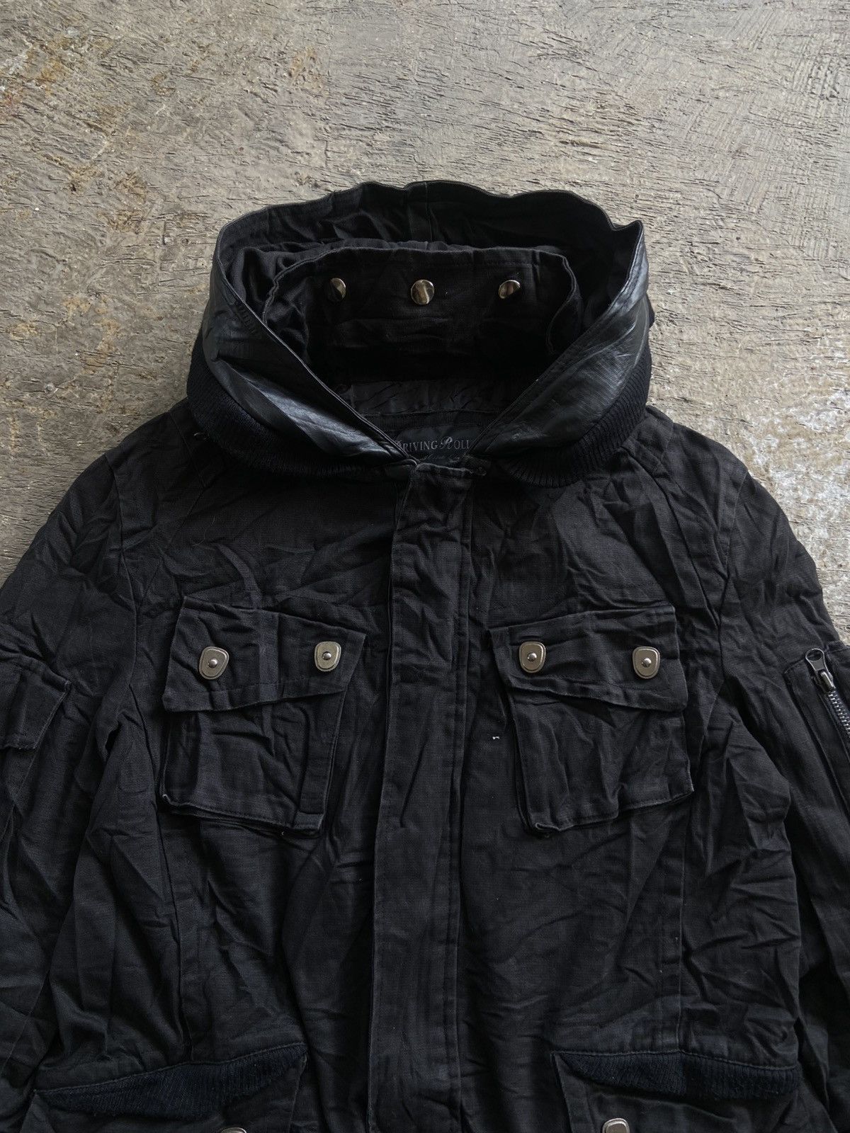 Le Grande Bleu (L.G.B.) 2000s Driving Roll - Cyber Apocalypse Lgb Style Bono Jacket Size US M / EU 48-50 / 2 - 3 Thumbnail