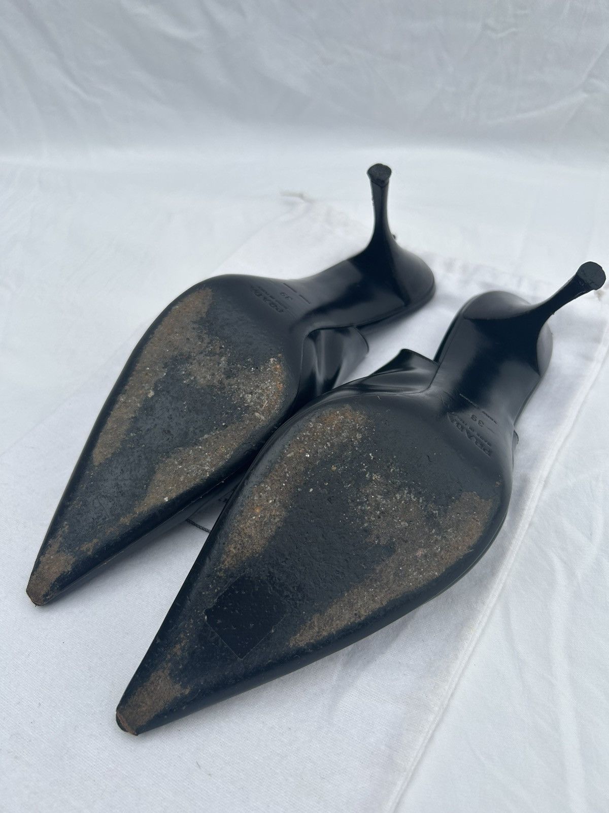 Prada 1998 Vintage Prada slingbacks Size US 9 / IT 39 - 3 Thumbnail