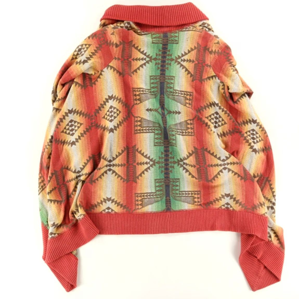 Polo Ralph Lauren Polo Ralph Lauren Aztec Cardigan Drape All Over Print Long Sleeve Sweater Women's XS Size XS / US 0-2 / IT 36-38 - 4 Thumbnail