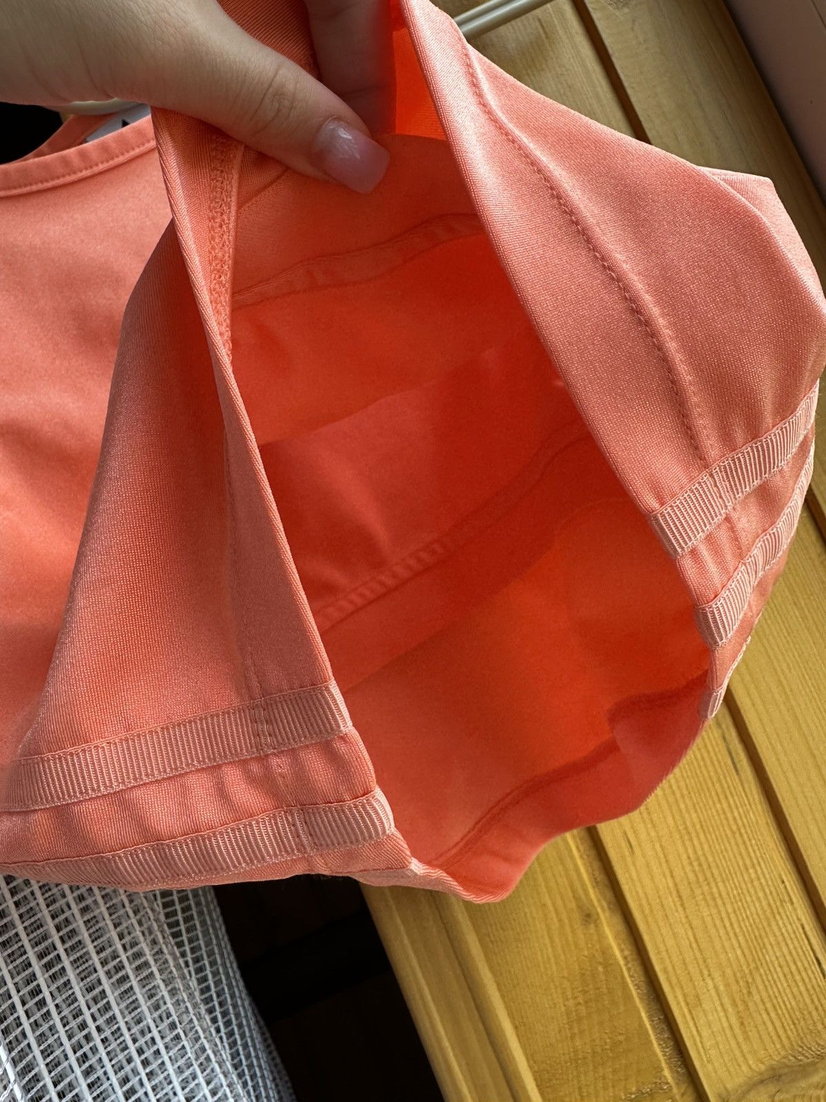 Adidas Adidas × Fiorucci Crop Top Built Sports Bra Peach Size S Size S / US 4 / IT 40 - 5 Thumbnail