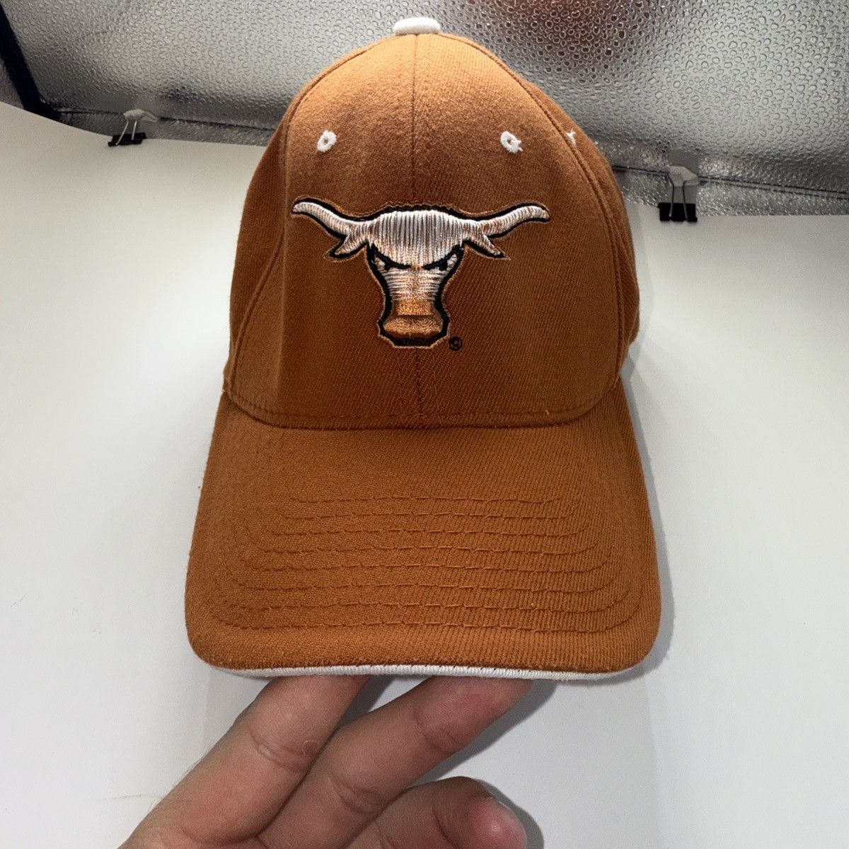 NCAA × Vintage Orange Texas Longhorns fitted hat Size ONE SIZE - 1 Thumbnail