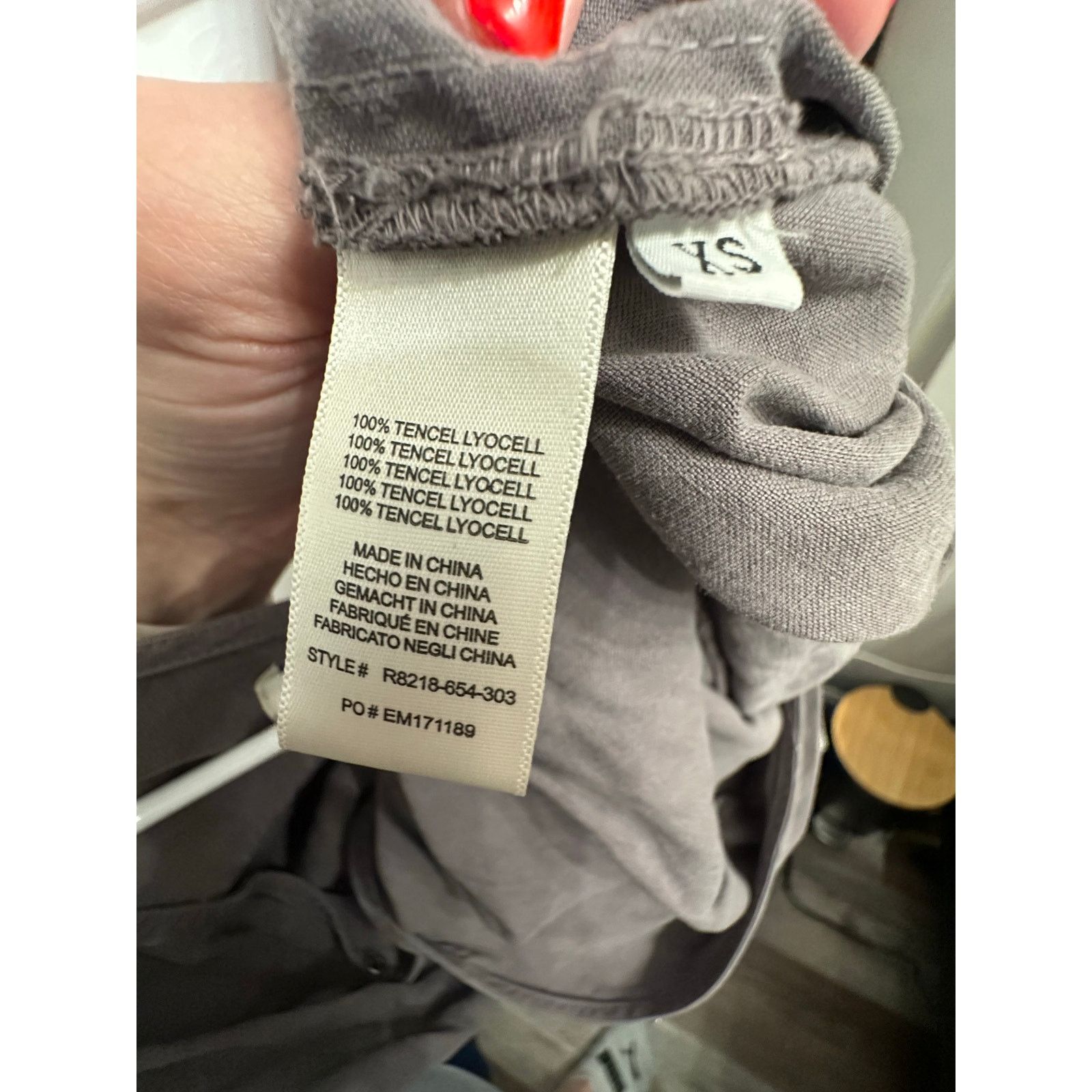 Anthropologie Anthropologie Cloth & Stone Gray Chambray Jumpsuit sz XS Size 25" / US 0 / IT 36 - 7 Thumbnail