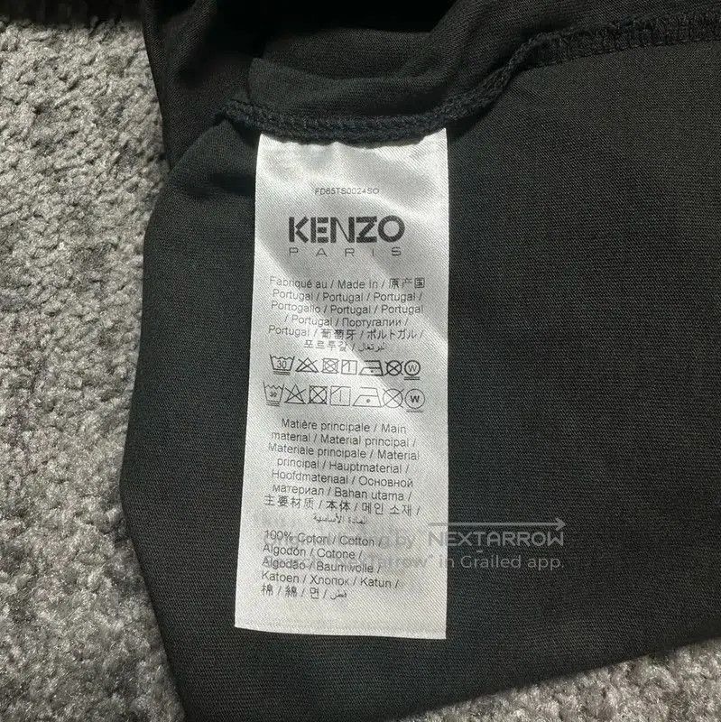 Kenzo Kenzo Black Cotton Printed T-Shirt for Men . Size US XL / EU 56 / 4 - 5 Thumbnail