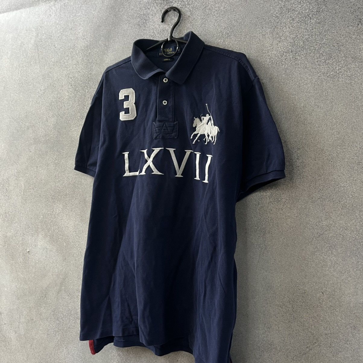 Polo Ralph Lauren Vintage Polo Ralph Lauren T-shirt Big Logo #3 Size US XXL / EU 58 / 5 - 5 Thumbnail