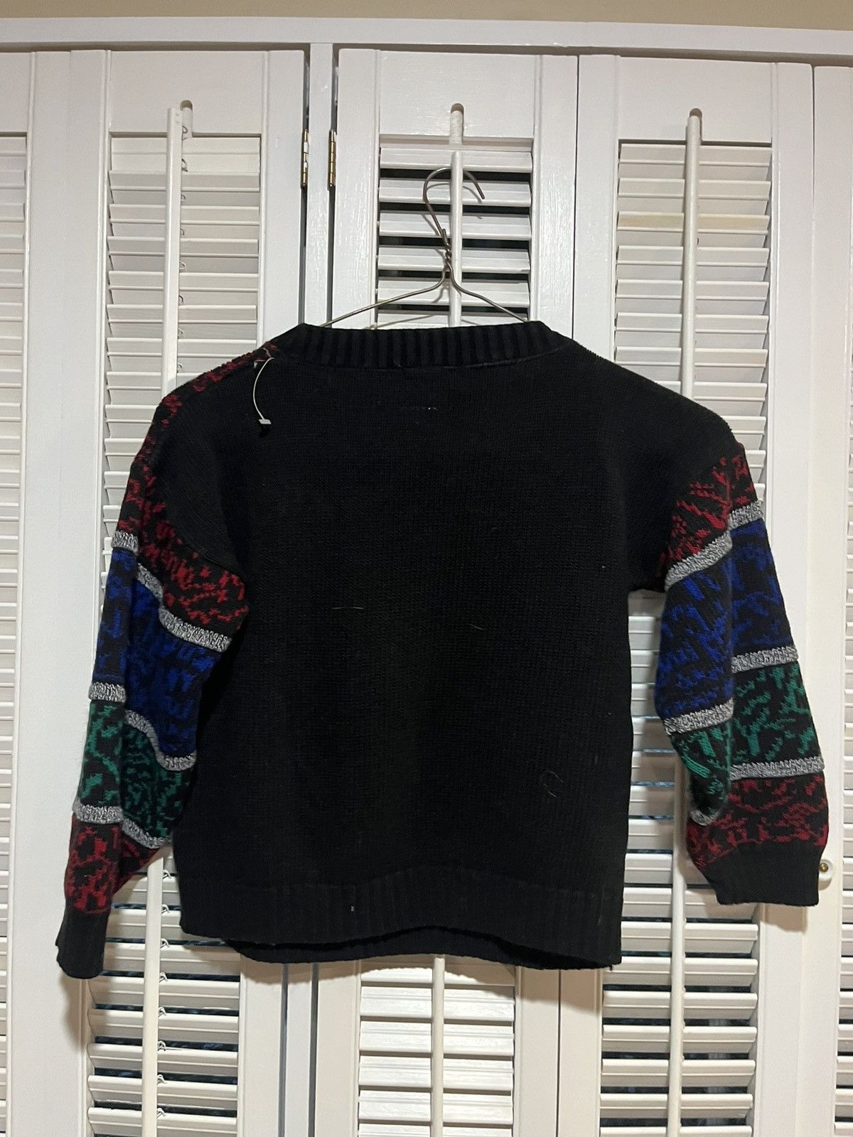 Vintage 80s Kids Dinosaur Sweater Size US XXS / EU 40 - 2 Thumbnail