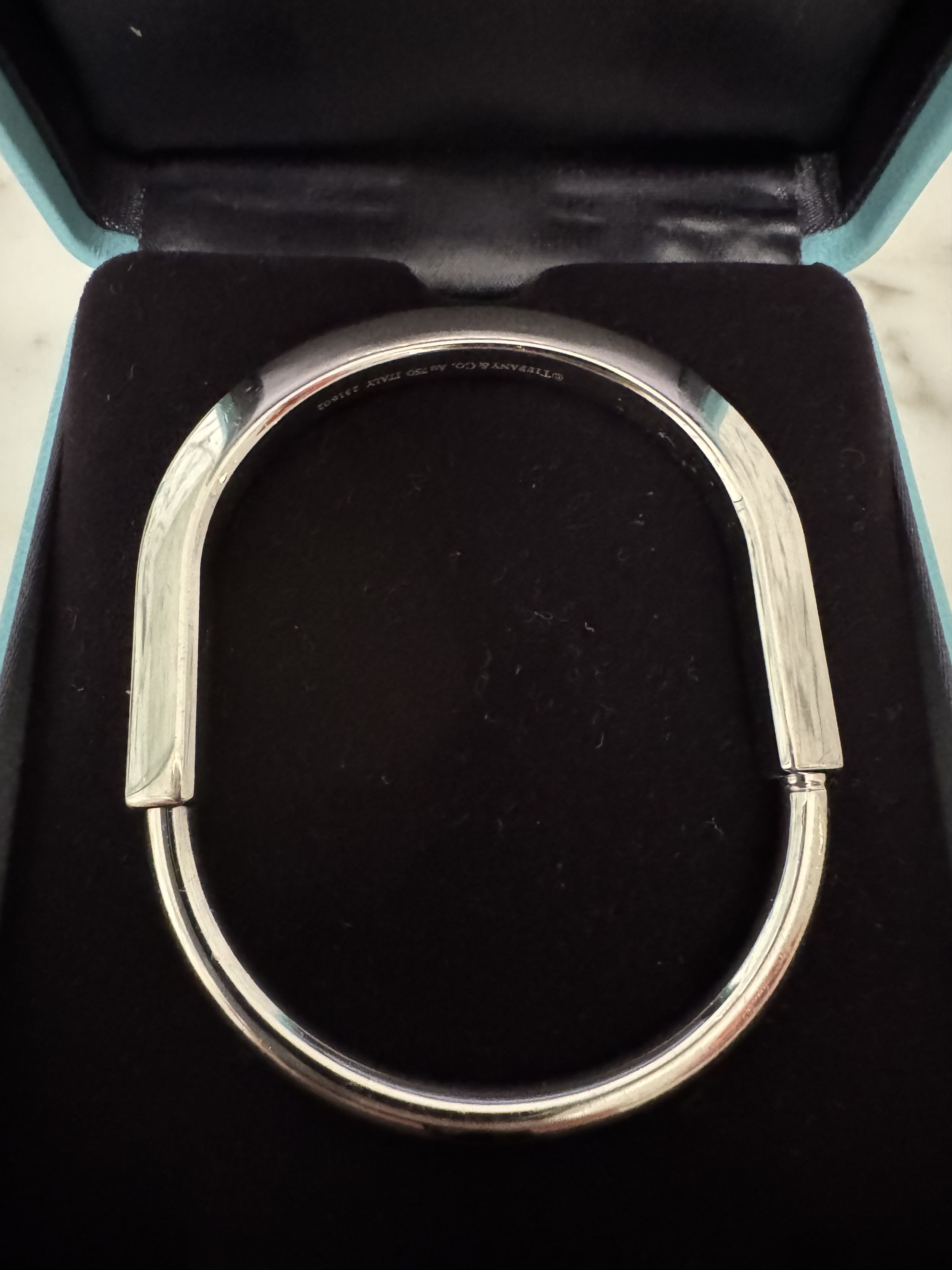 Tiffany & Co. Lock bracelet in white gold, size M Size ONE SIZE - 2 Thumbnail