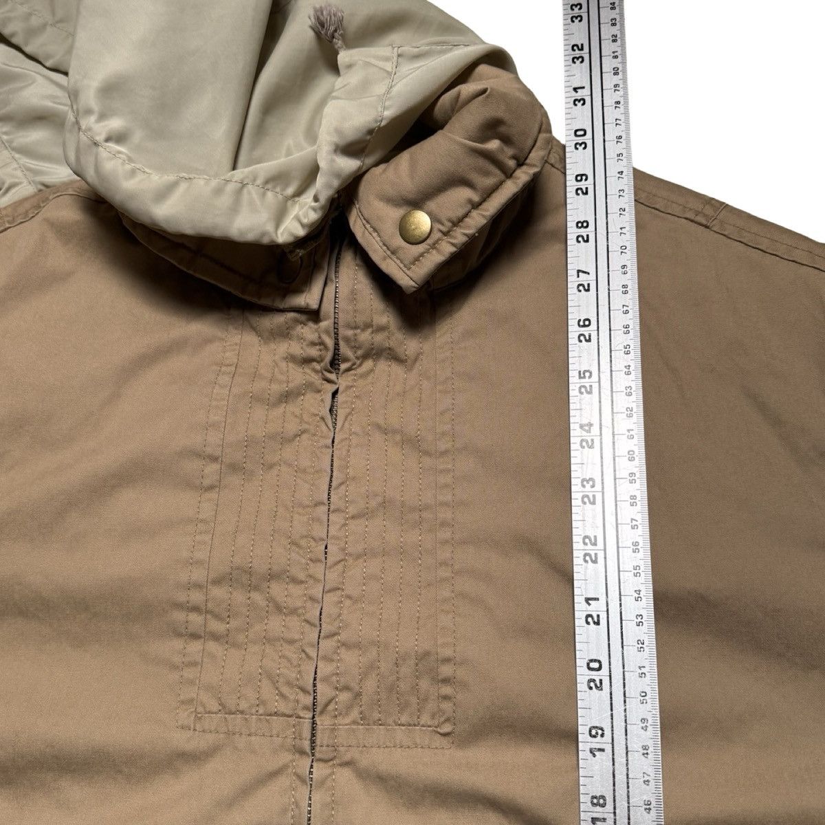 Gap Vintage Gap Utility Cargo Jacket Wind Breaker Beige Mens M Size US M / EU 48-50 / 2 - 5 Thumbnail
